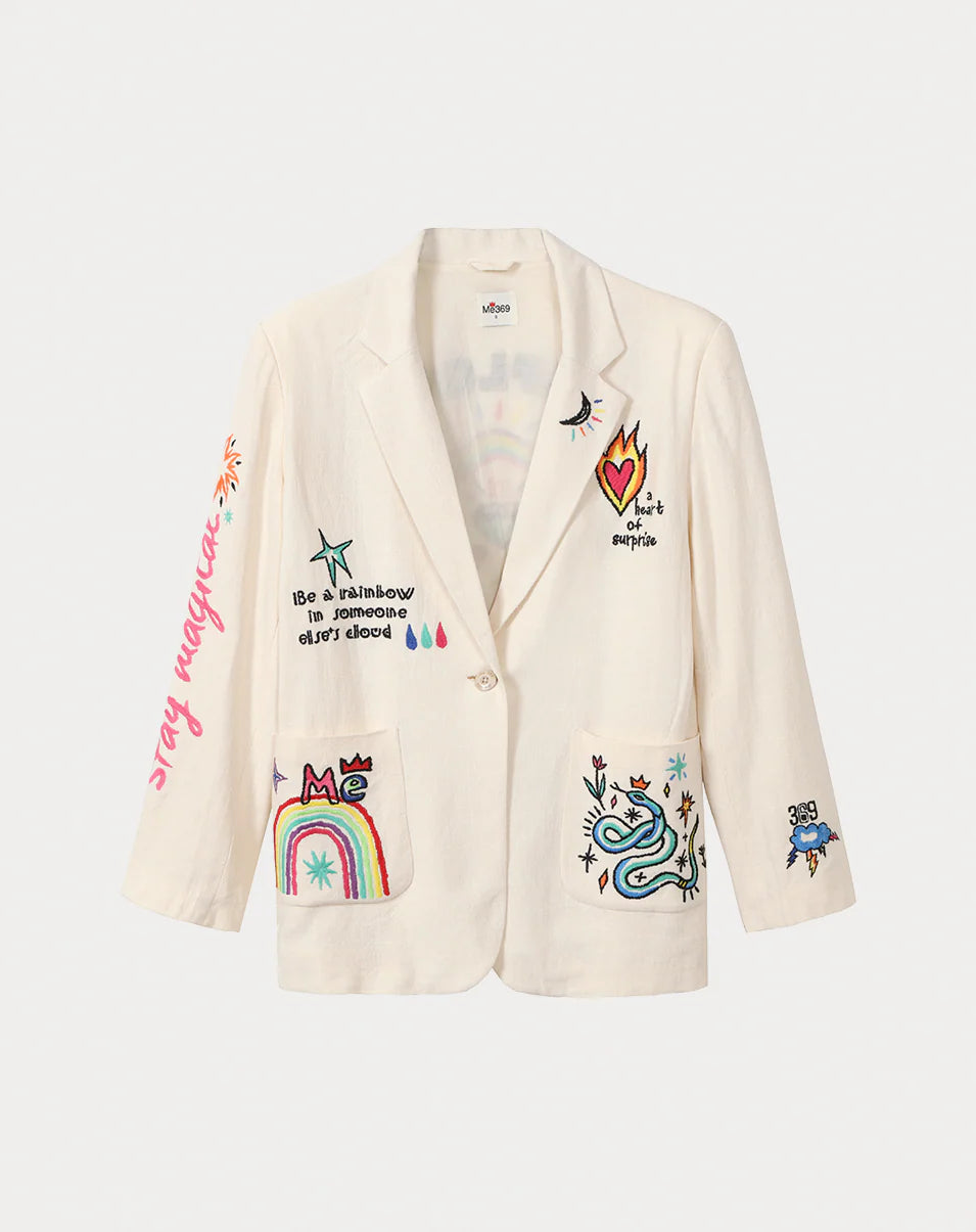 ME369 FREYA ENLIGHTENMENT PRINTED JACKET