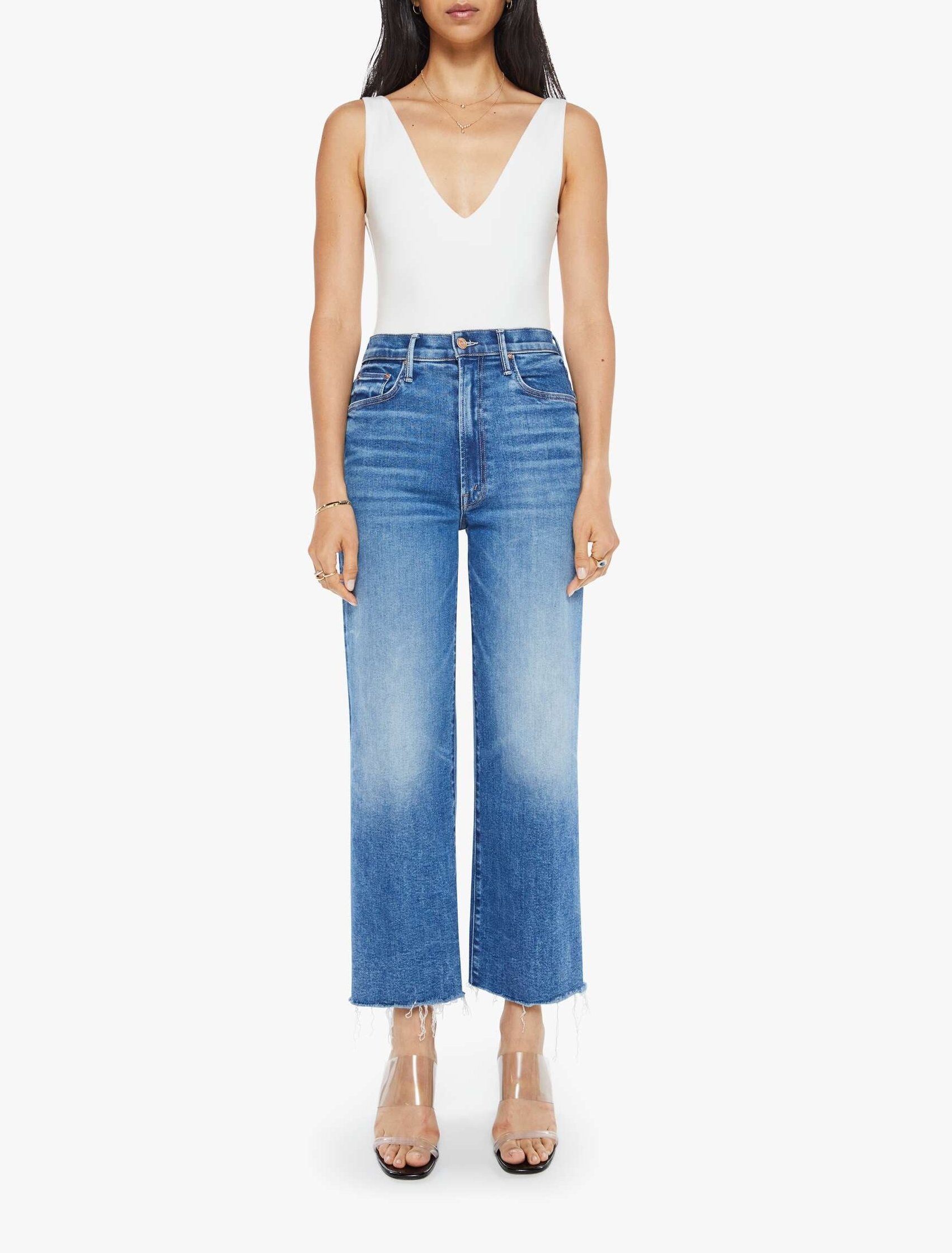 MOTHER THE MAVEN ANKLE FRAY BITCHIN'