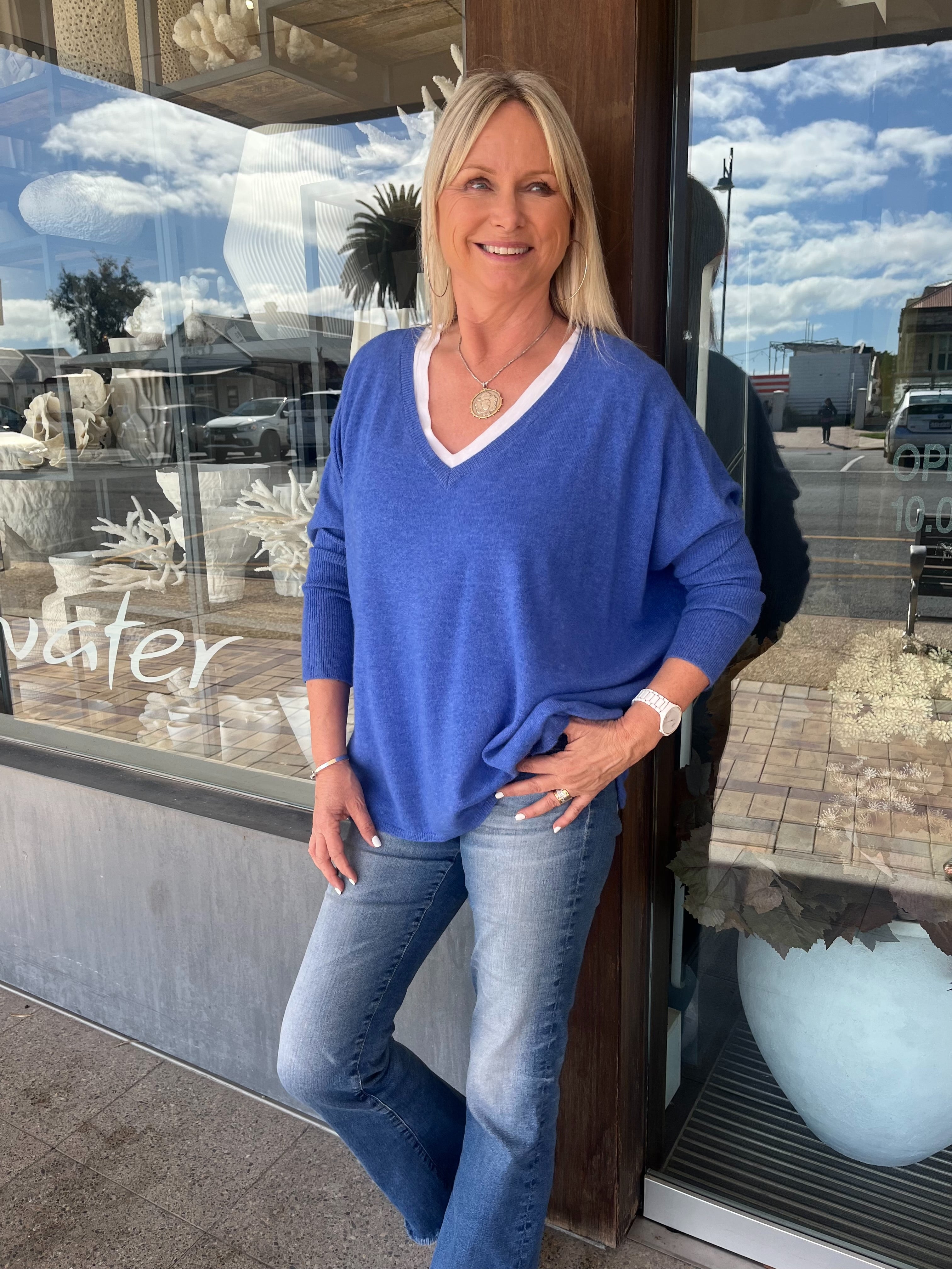 ABSOLUT CASHMERE CAMILLE - DENIM