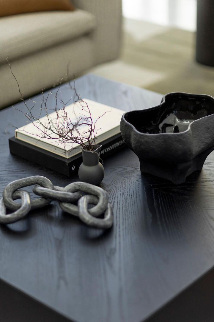 THE FOUNDRY CONCH BOWL EBONY