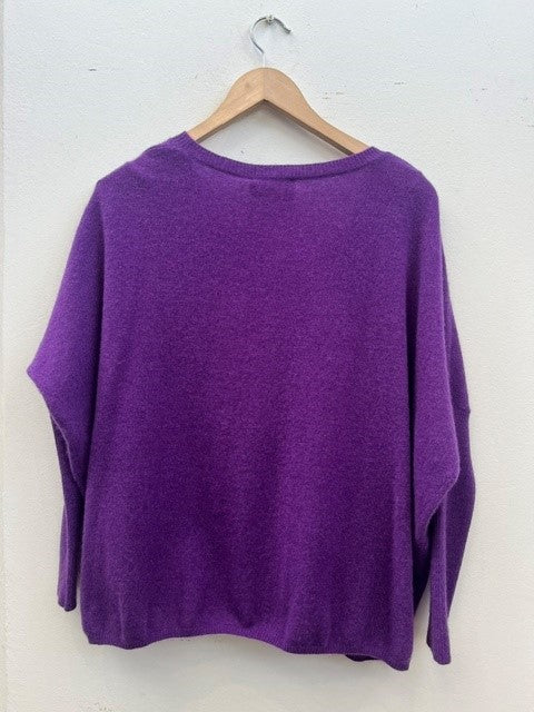 ABSOLUT CASHMERE CAMILLE - AUBERGINE