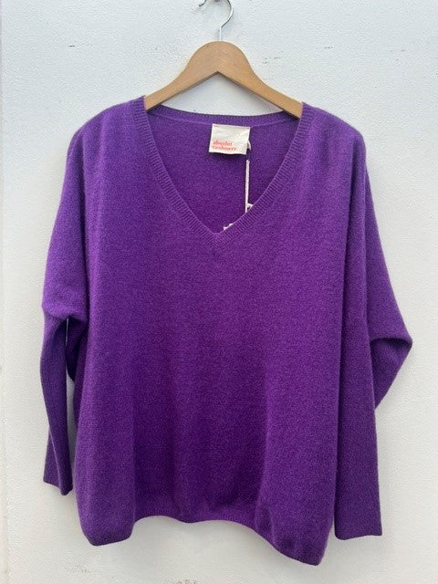 ABSOLUT CASHMERE CAMILLE - AUBERGINE