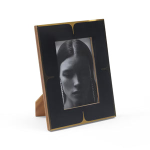 HORGANS RANI PHOTO FRAME - BLACK/GOLD 4 x 6