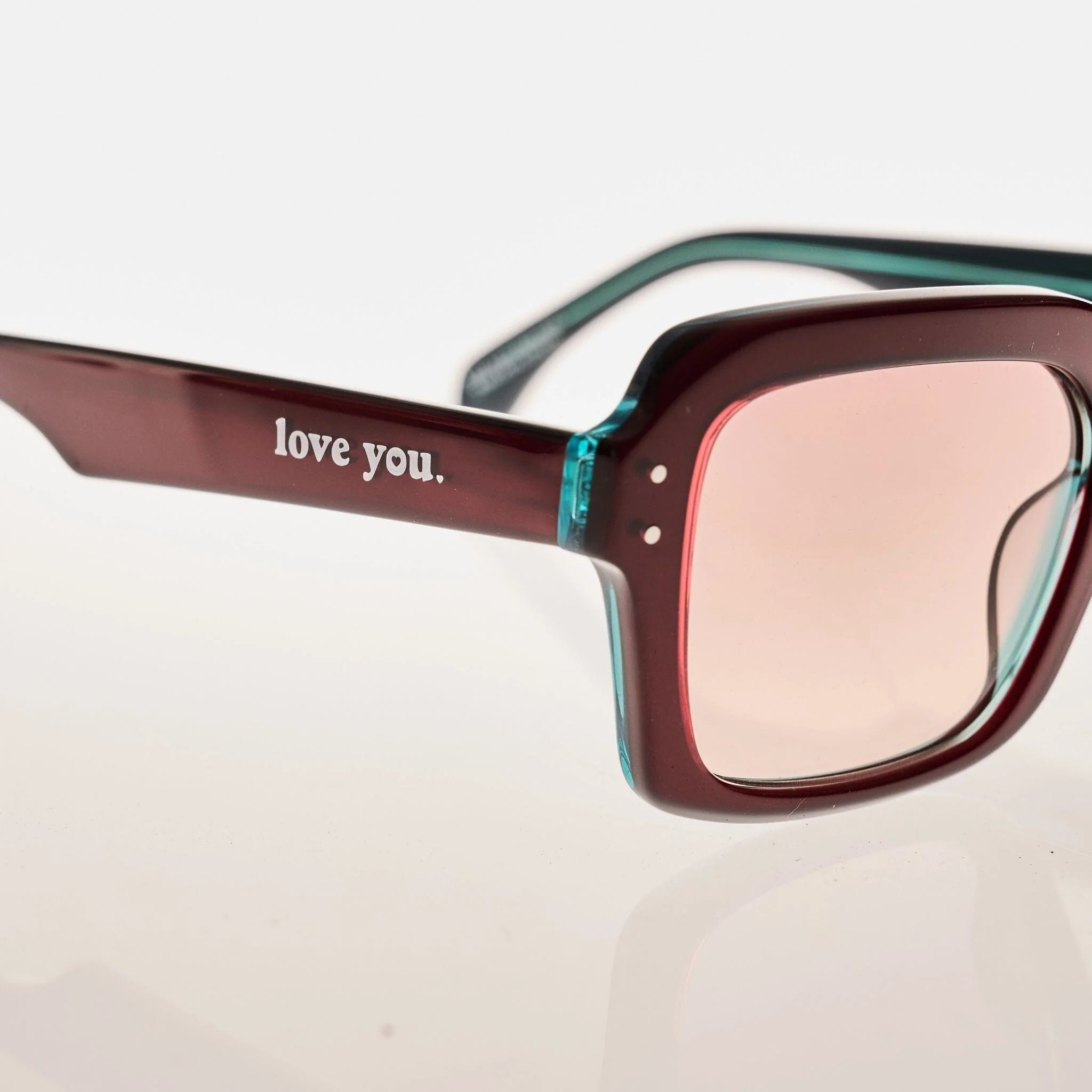 CHILDE - ENTRY TRI TONE RUBY GREEN / ROSE GRADIENT BIO LENS