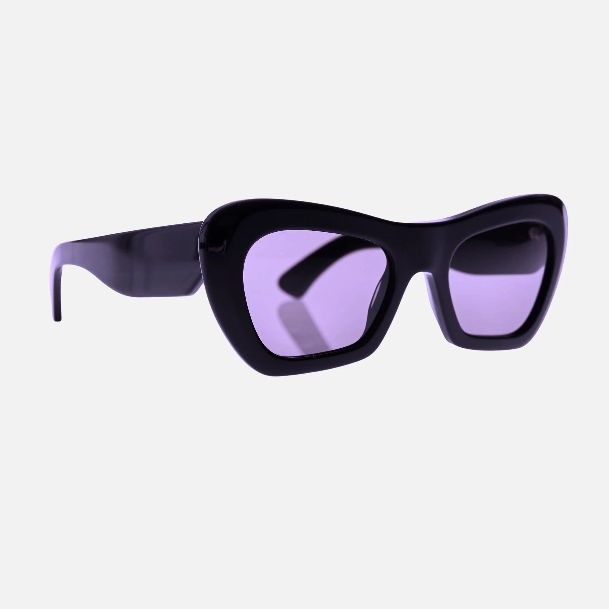 CHILDE - FARFALLE BIO ACETATE GLOSS BLACK/PURPLE BIO LENS
