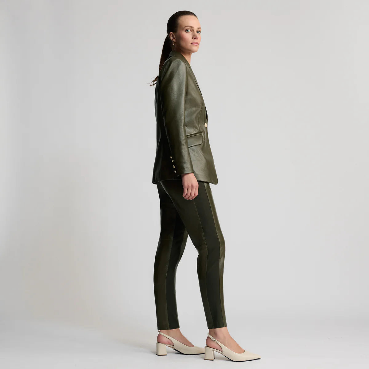 RAW by RAW SAMANTHA TAILORED BLAZER - FERN