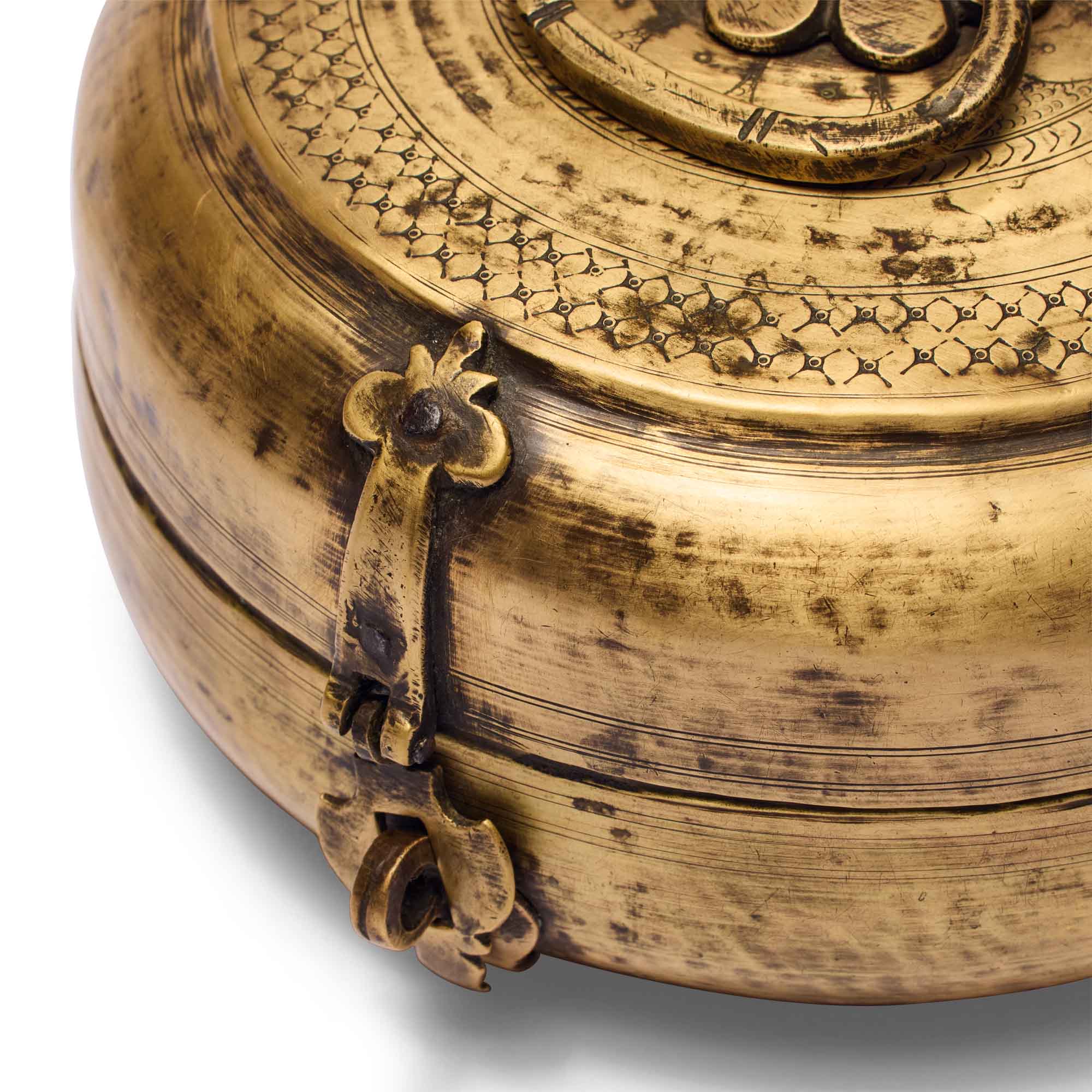 HORGANS KATORDAN BRASS CHAPATI BOX