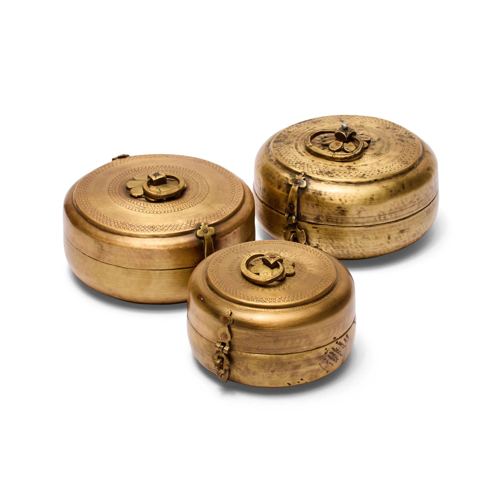 HORGANS KATORDAN BRASS CHAPATI BOX