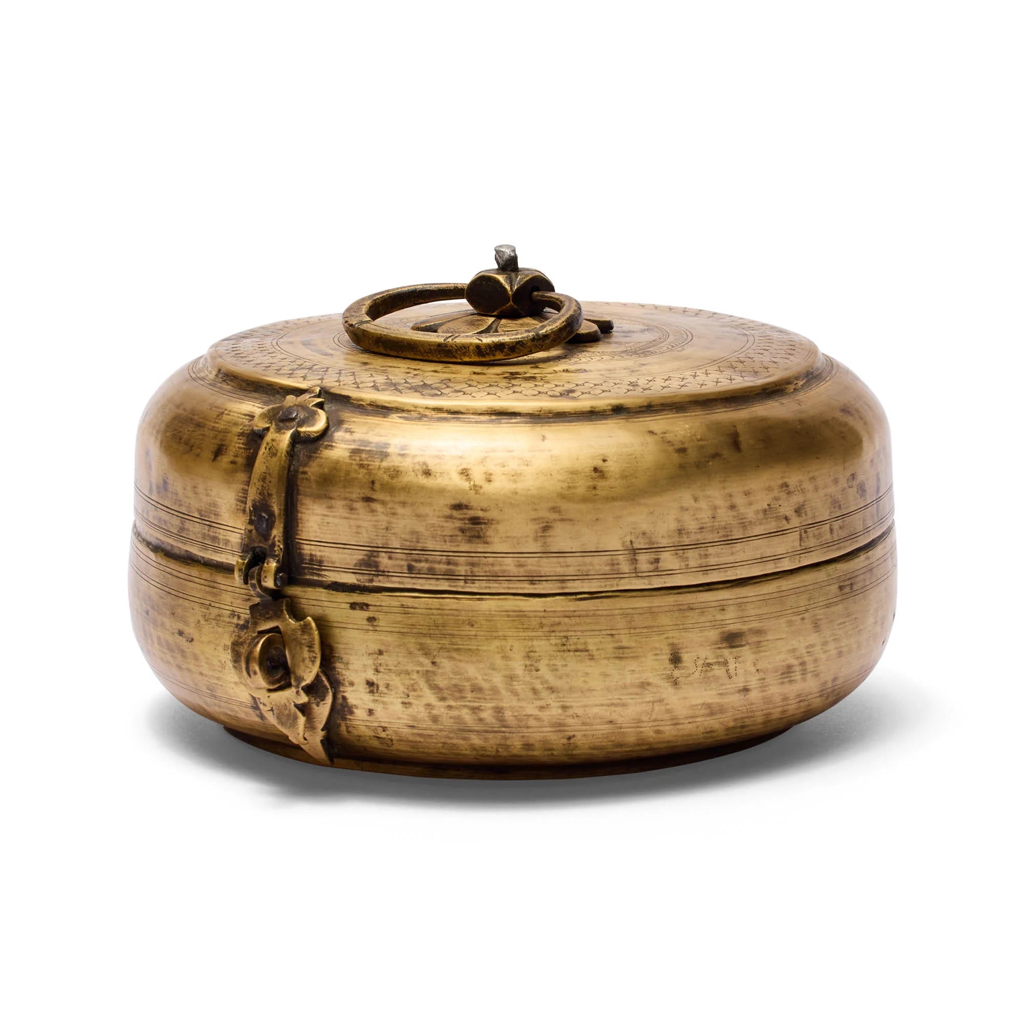 HORGANS KATORDAN BRASS CHAPATI BOX