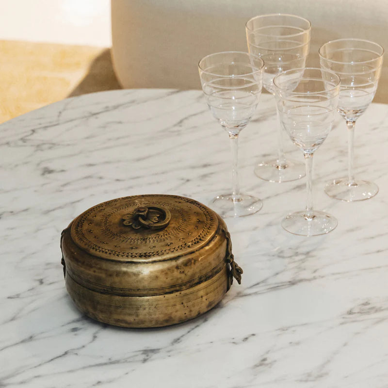 HORGANS KATORDAN BRASS CHAPATI BOX