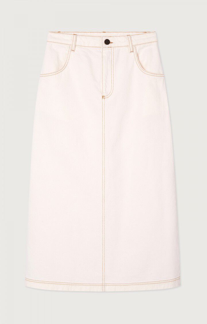 AMERICAN VINTAGE SKIRT JOZASTREET - OFF WHITE