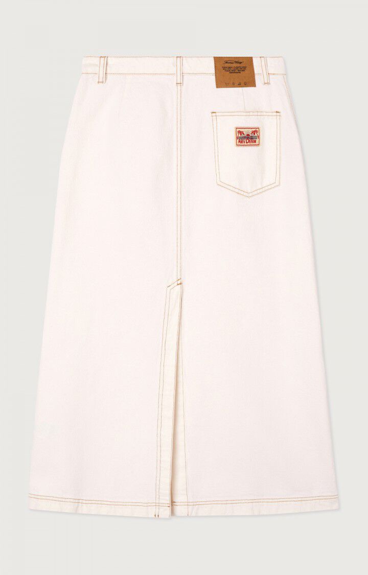 AMERICAN VINTAGE SKIRT JOZASTREET - OFF WHITE