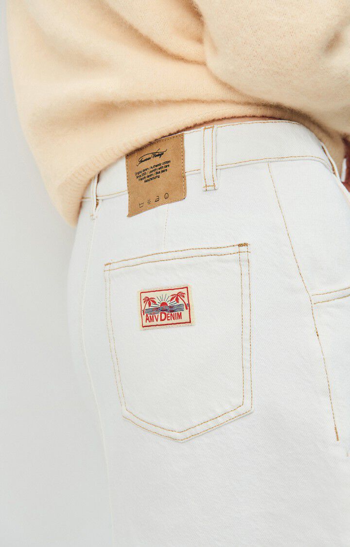 AMERICAN VINTAGE SKIRT JOZASTREET - OFF WHITE