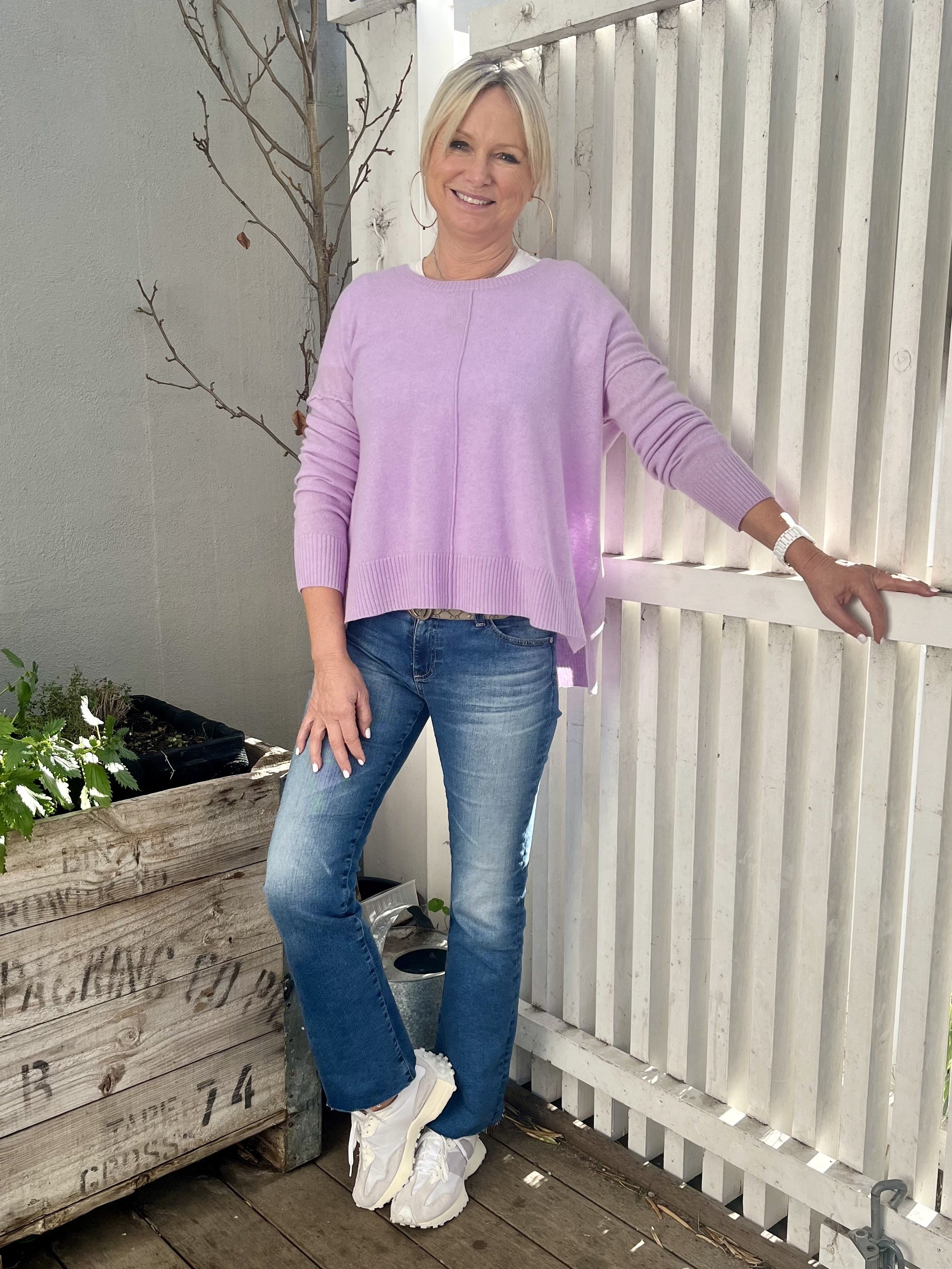 ABSOLUT CASHMERE KENZA - LILAC