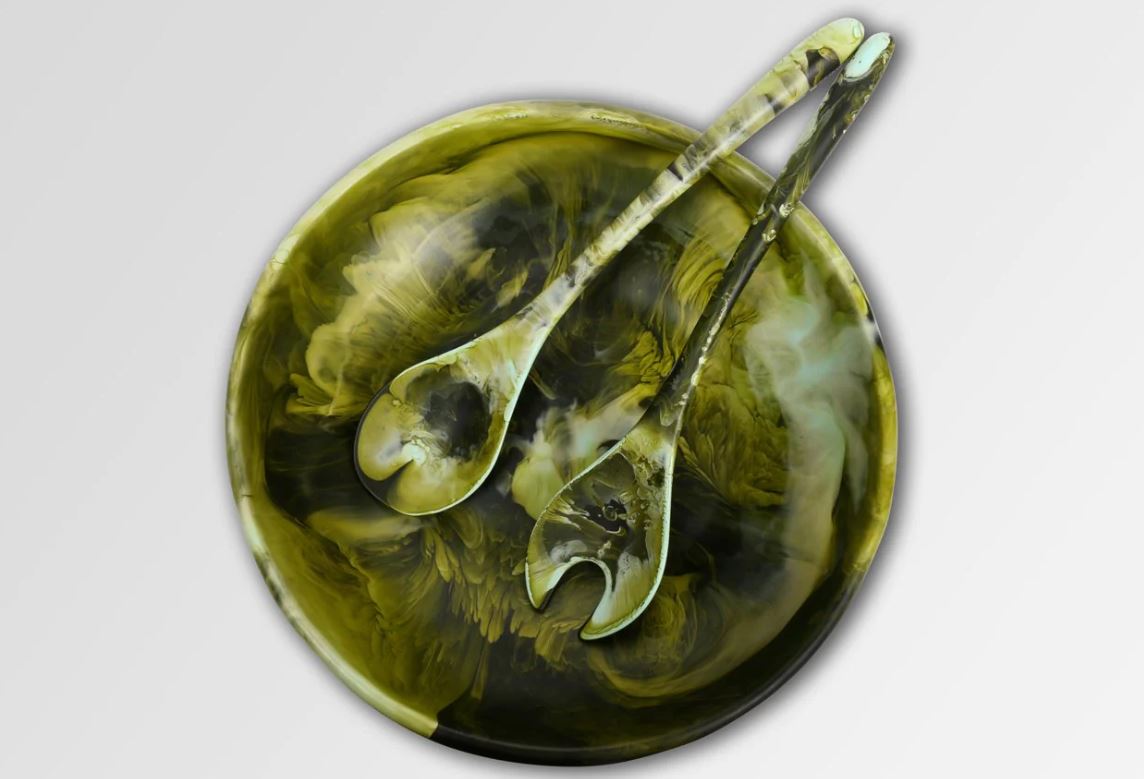 DINOSAUR DESIGNS MALACHITE LONG STONE SERVERS