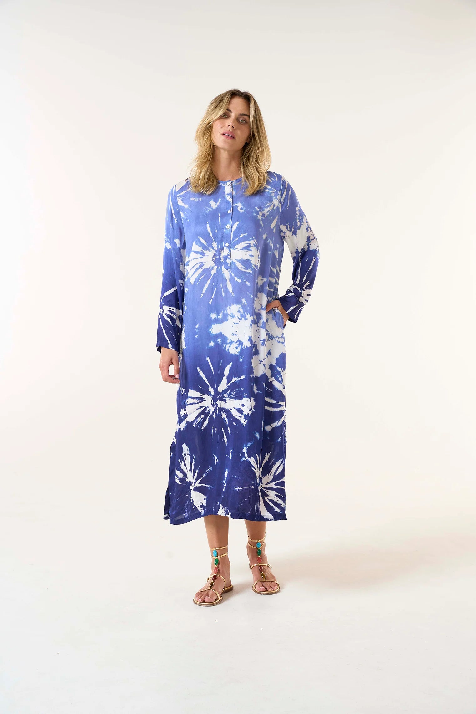 ONESEASON LLEW MAXI MARRAKESH INDIGO