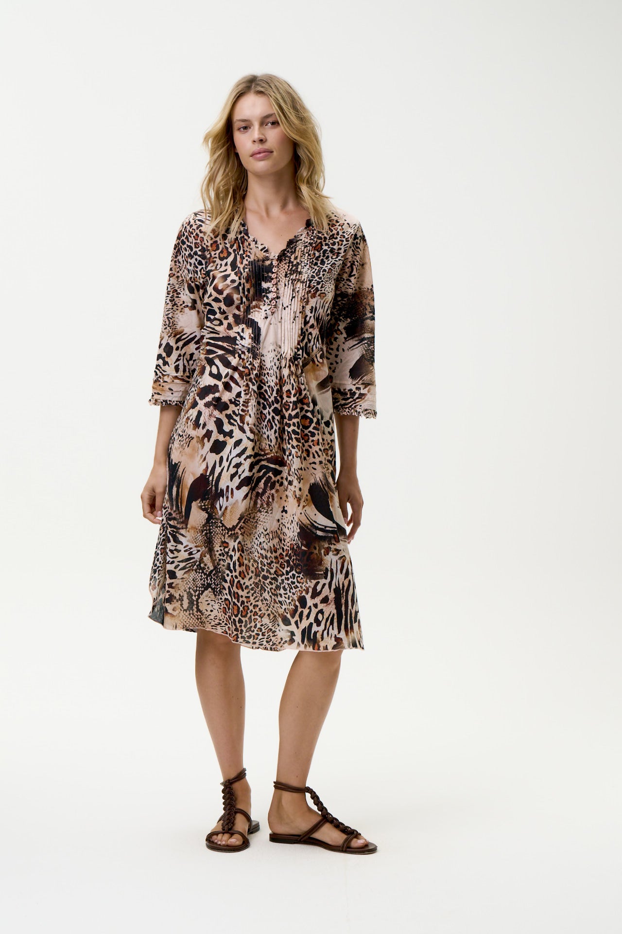 ONESEASON MIDDY POPPY COTE D'AZUR SAFARI