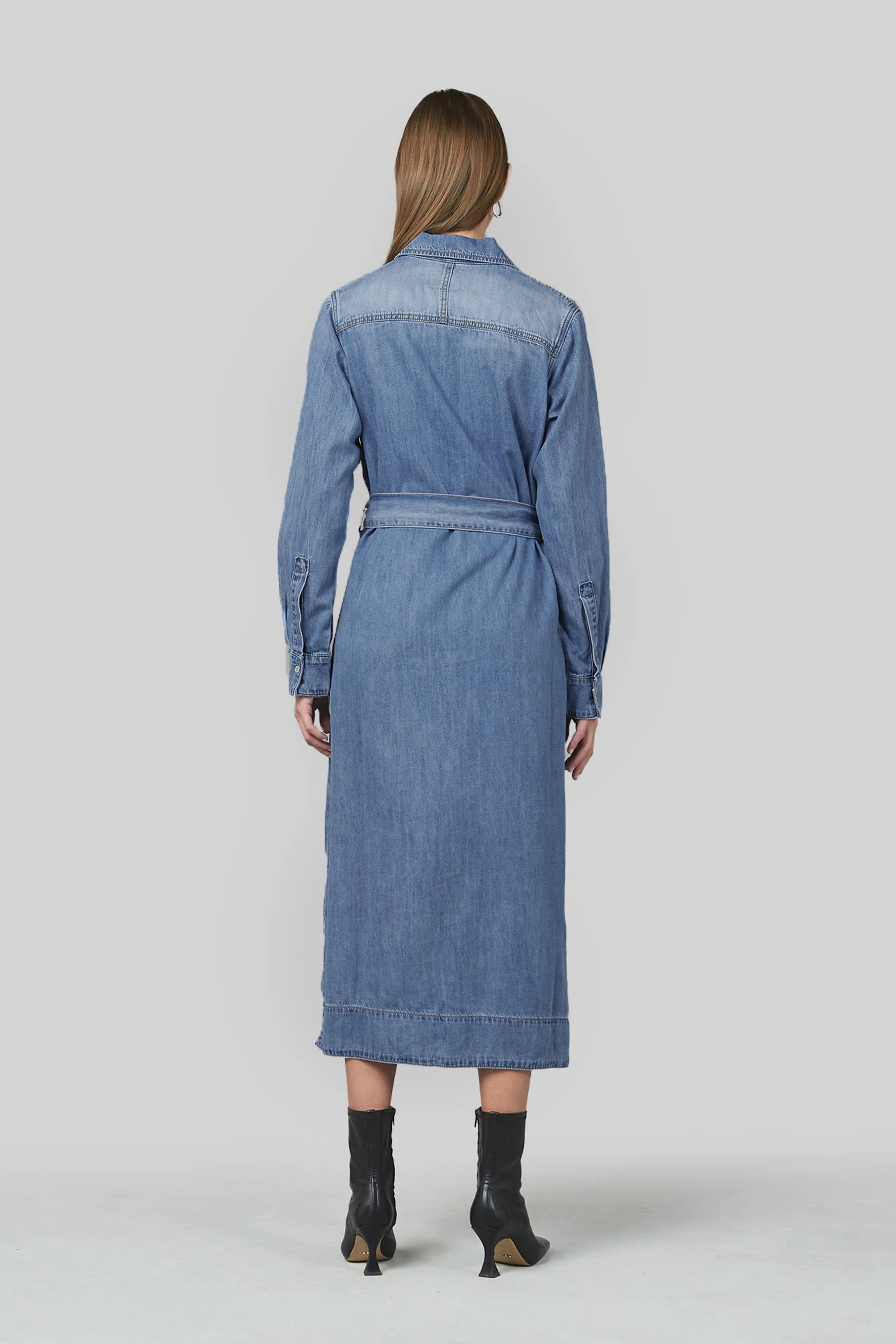 DRICOPER NAIA DENIM DRESS
