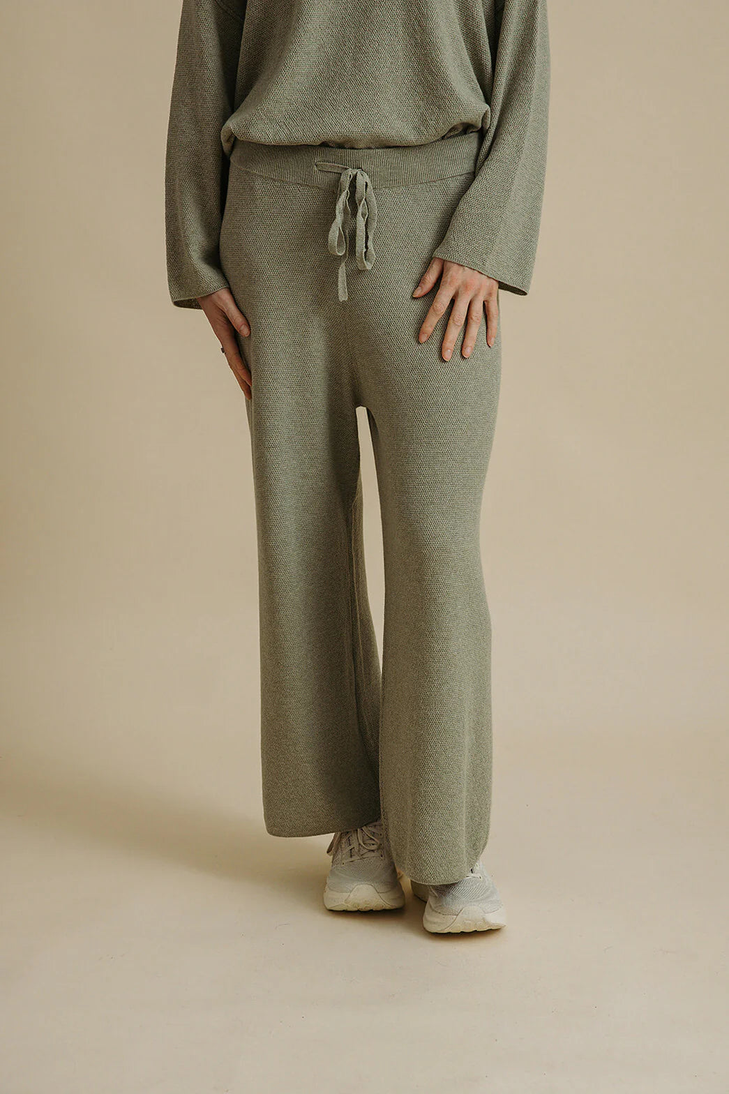 TALAMAYA WINTER RETREAT MERINO COTTON PANT ACACIA