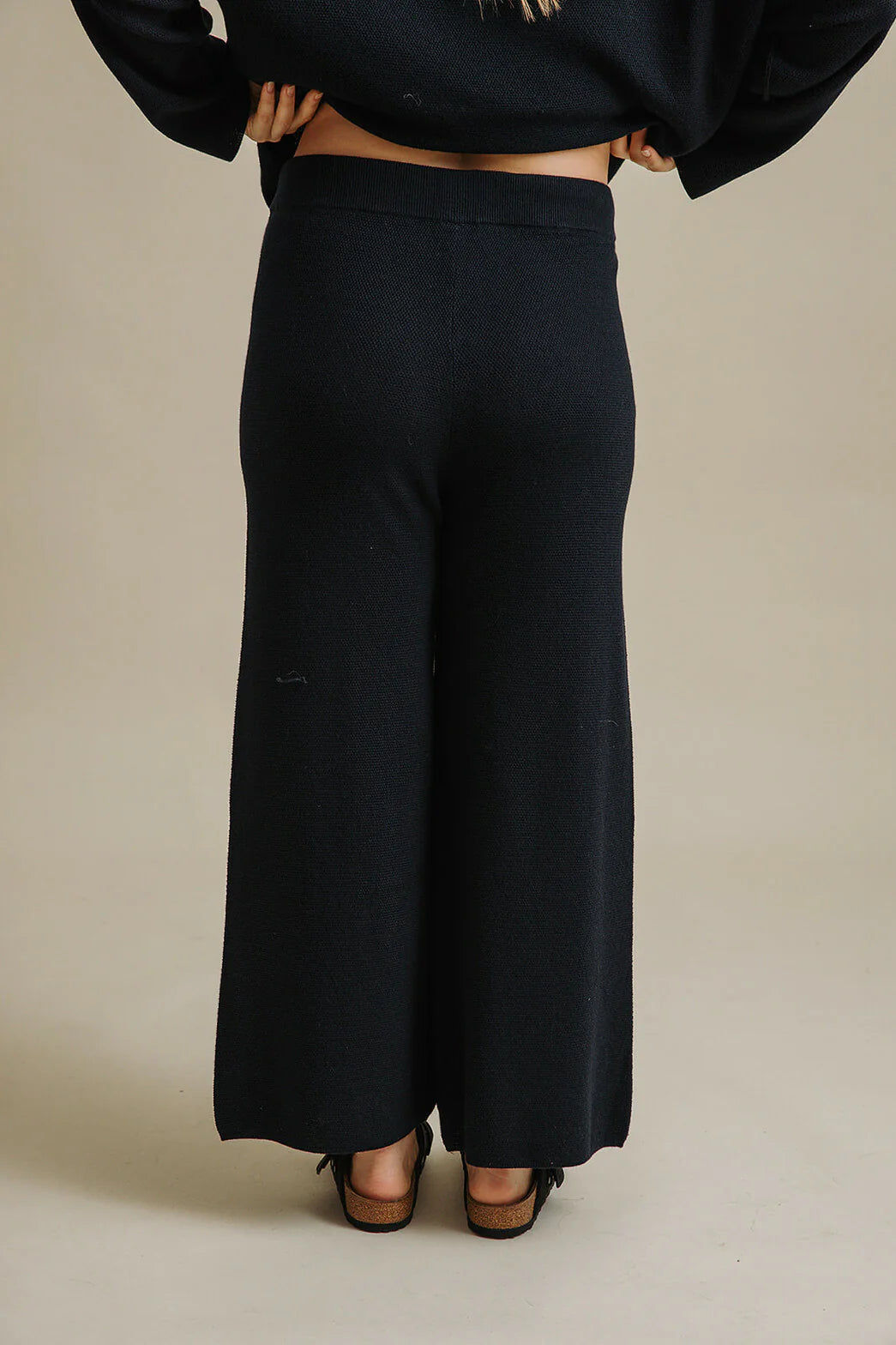 TALAMAYA WINTER RETREAT MERINO COTTON PANT DEEP OCEAN