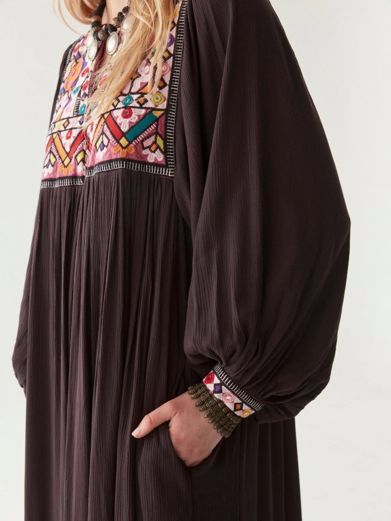 MAISON HOTEL SASHA DRESS ANTRACITA