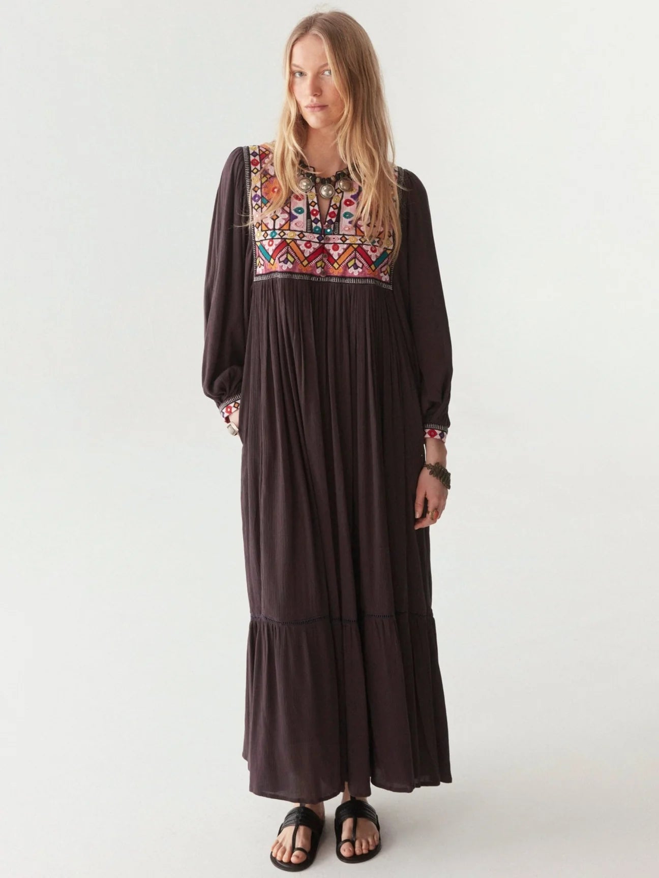 MAISON HOTEL SASHA DRESS ANTRACITA