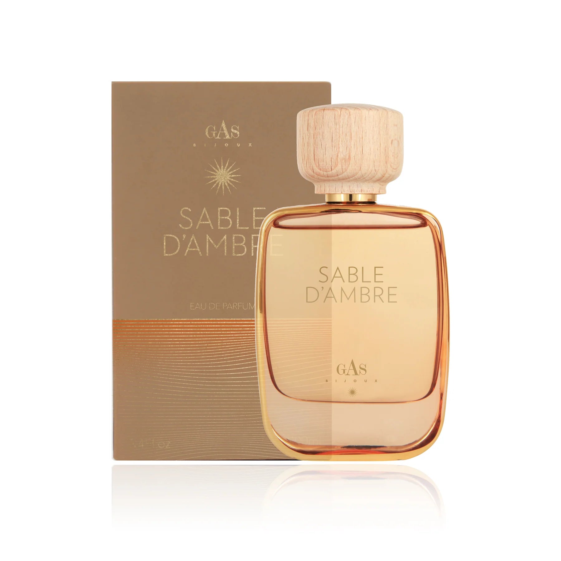 GAS BIJOUX EAU DE PARFUM 50ML - SABLE D'AMBRE