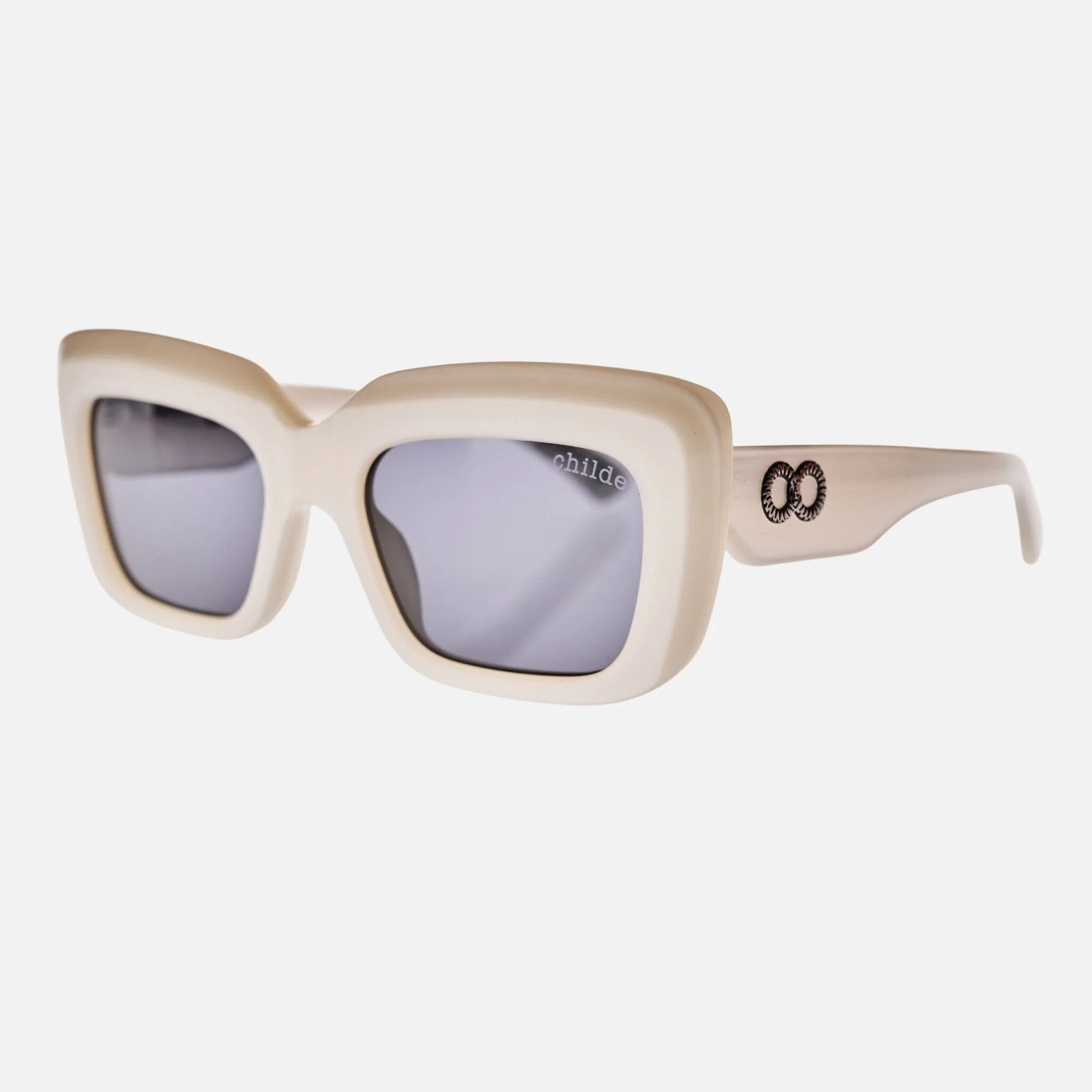 CHILDE - SIREN PEARL WHITE SILVER/GREY BIO LENS