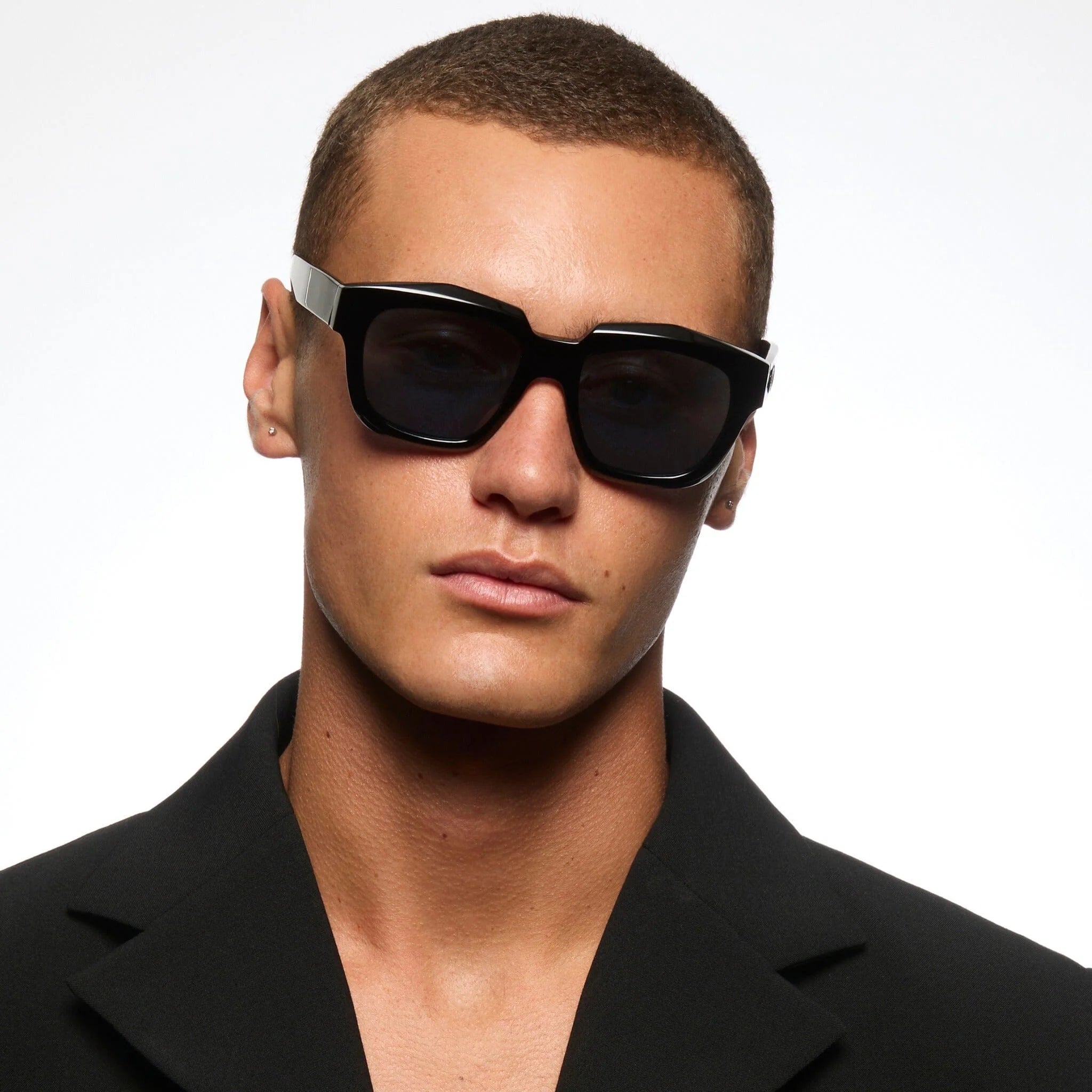 CHILDE - VIVID BIO ACETATE GLOSS BLACK/BLUE TELLURIC LENS