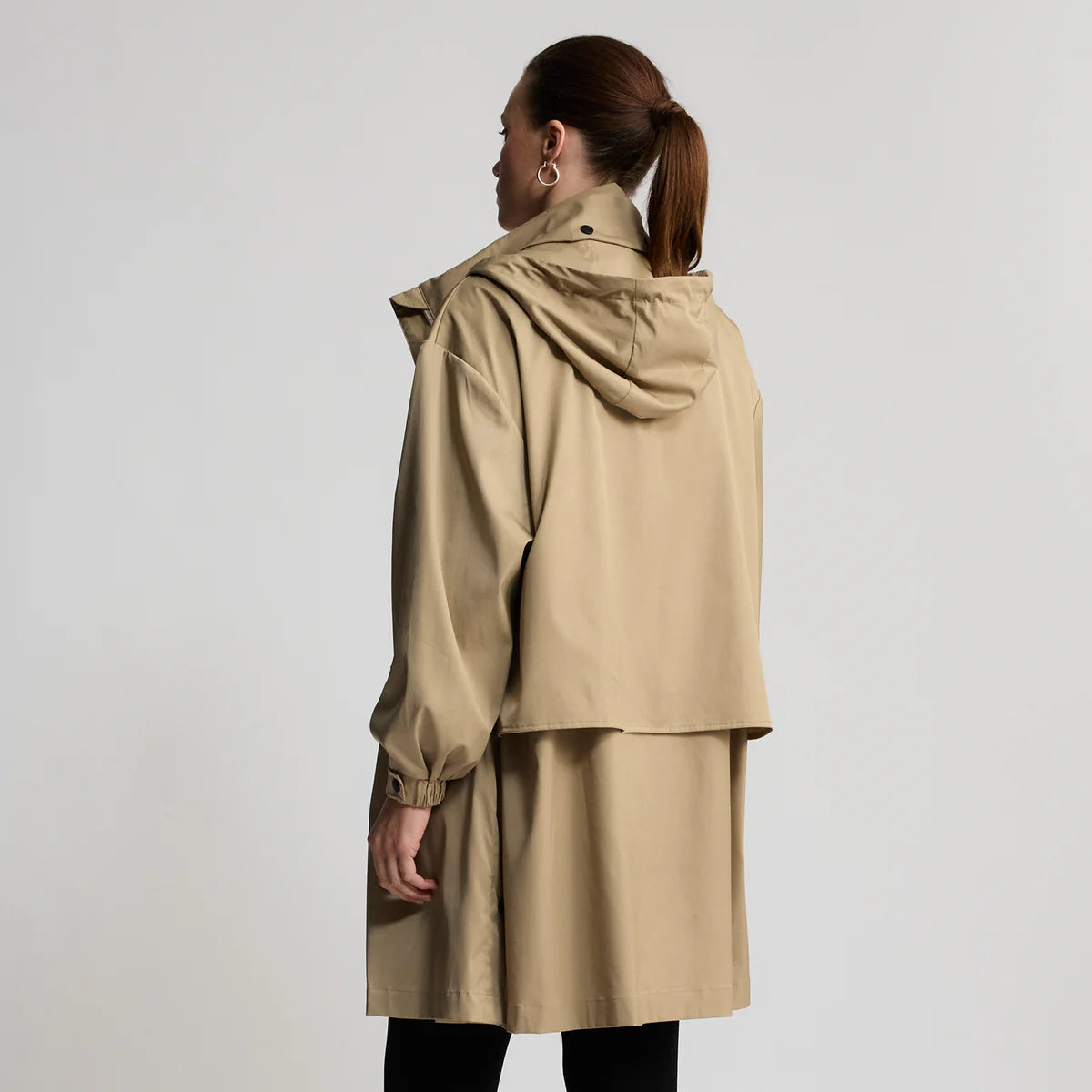 RAW by RAW LORETTA LONGLINE WINDBREAKER - BUTTERSCOTCH