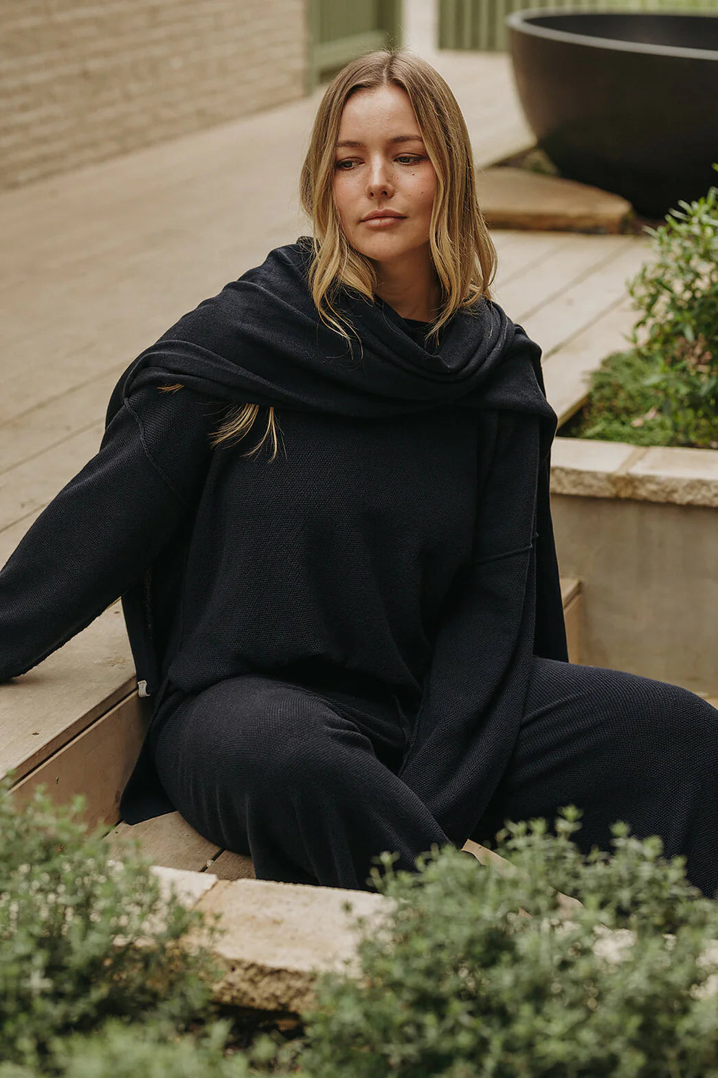 TALAMAYA WINTER RETREAT MERINO COTTON WRAP