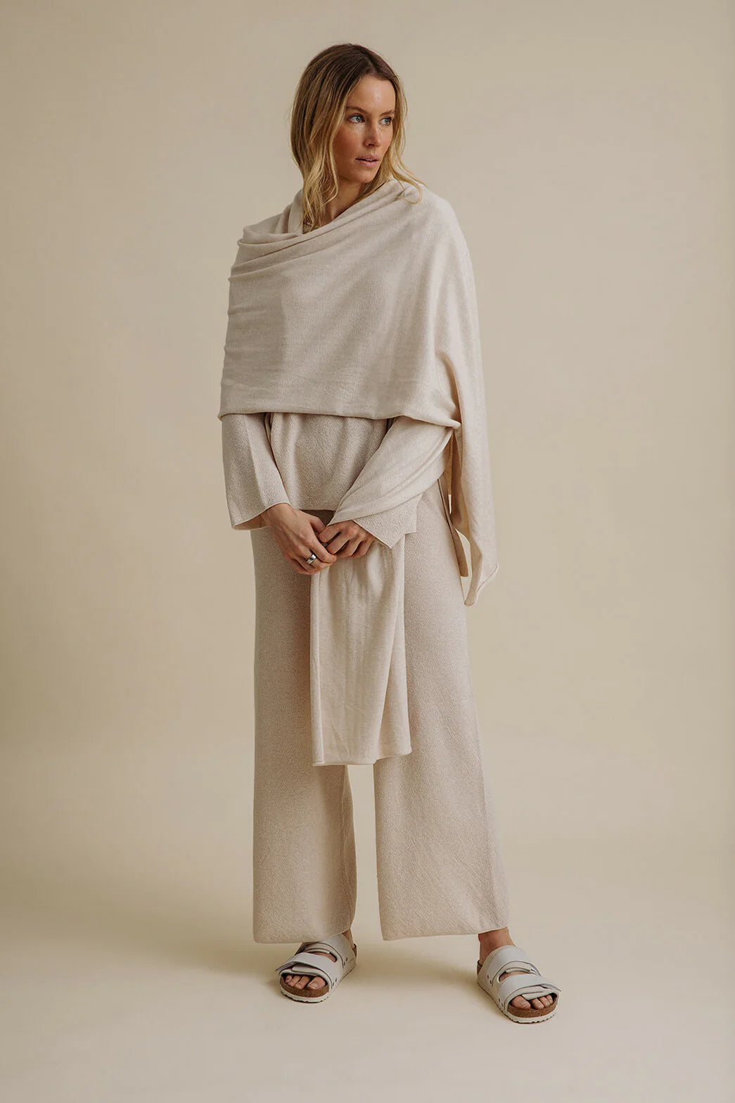 TALAMAYA WINTER RETREAT MERINO COTTON WRAP