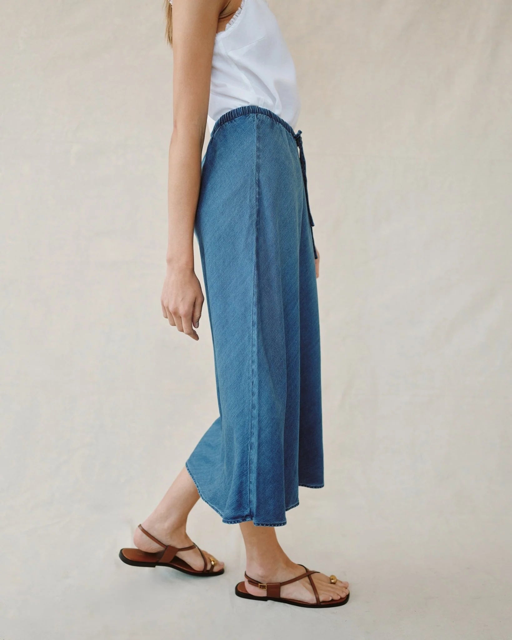 BELLA DAHL BIAS SKIRT MOONLIT WASH