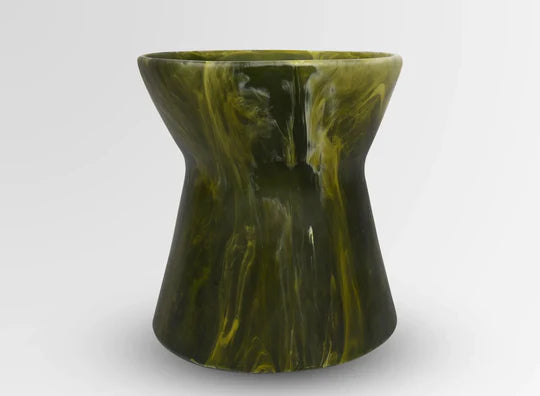 DINOSAUR DESIGNS MALACHITE BOW VASE