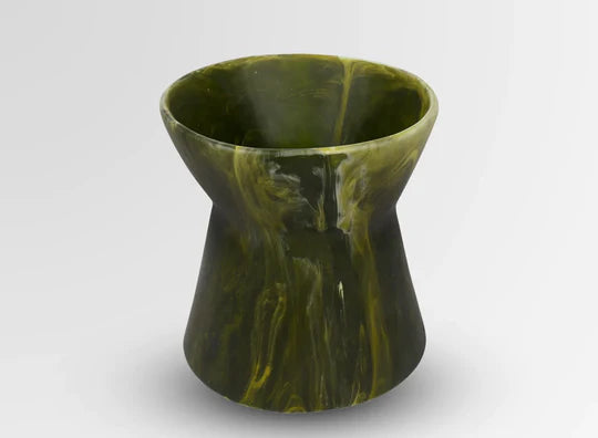 DINOSAUR DESIGNS MALACHITE BOW VASE