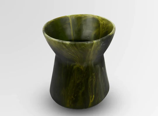 DINOSAUR DESIGNS MALACHITE BOW VASE