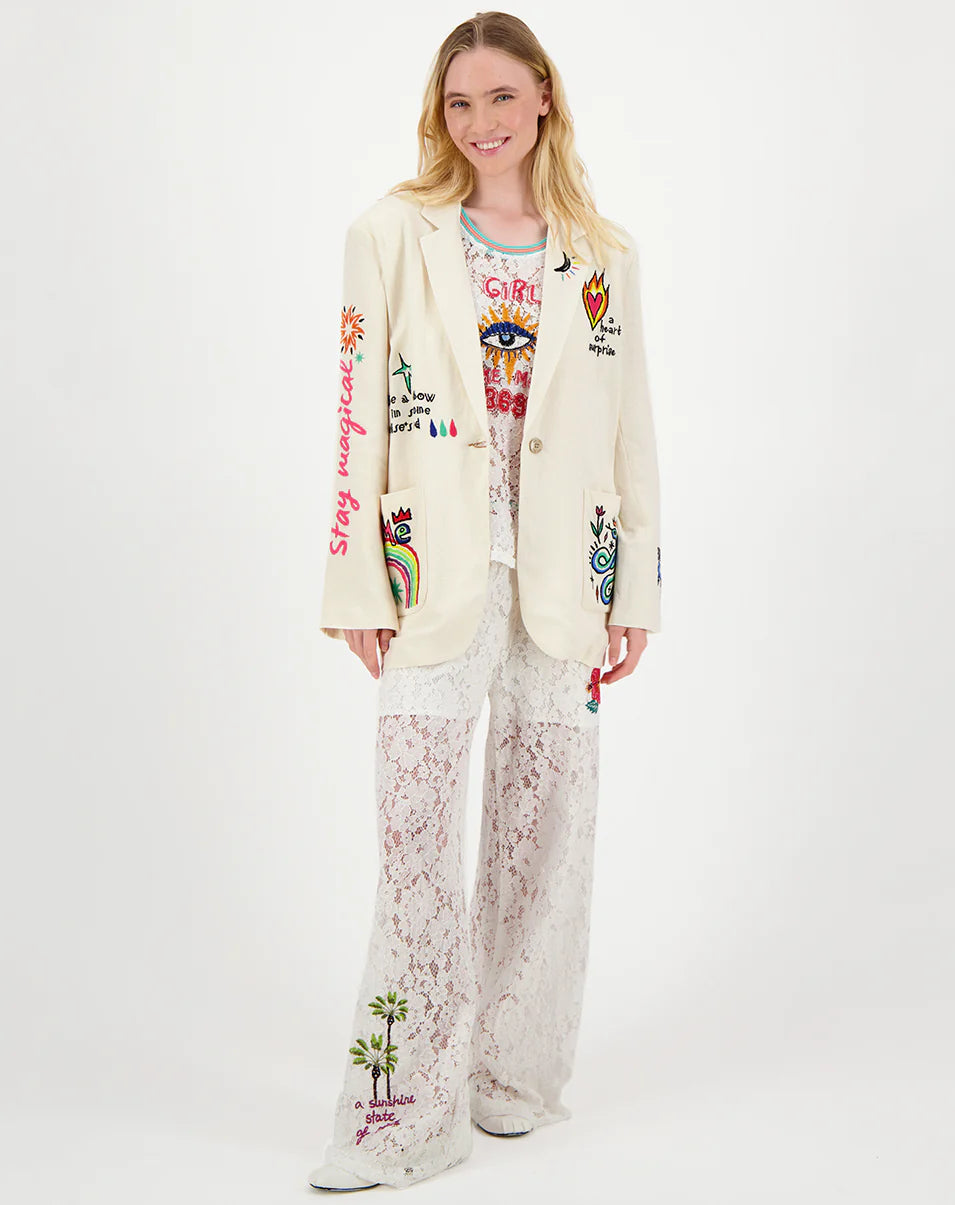 ME369 FREYA ENLIGHTENMENT PRINTED JACKET