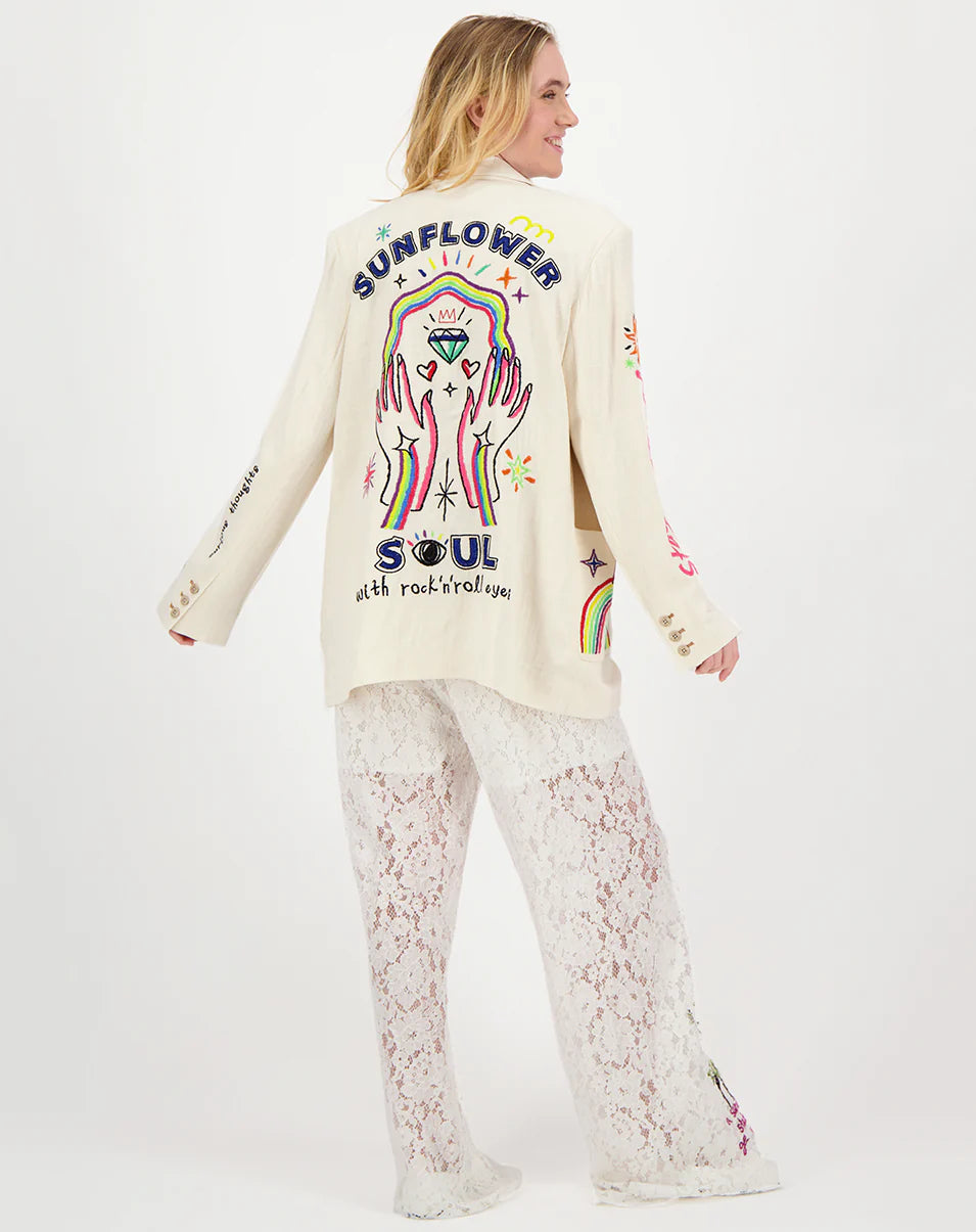 ME369 FREYA ENLIGHTENMENT PRINTED JACKET
