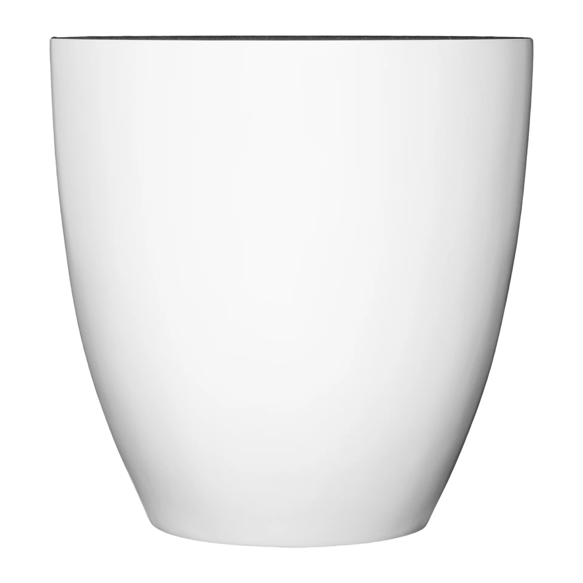 UNIQWA KLOP PALM CUT SIDE TABLE - WHITE