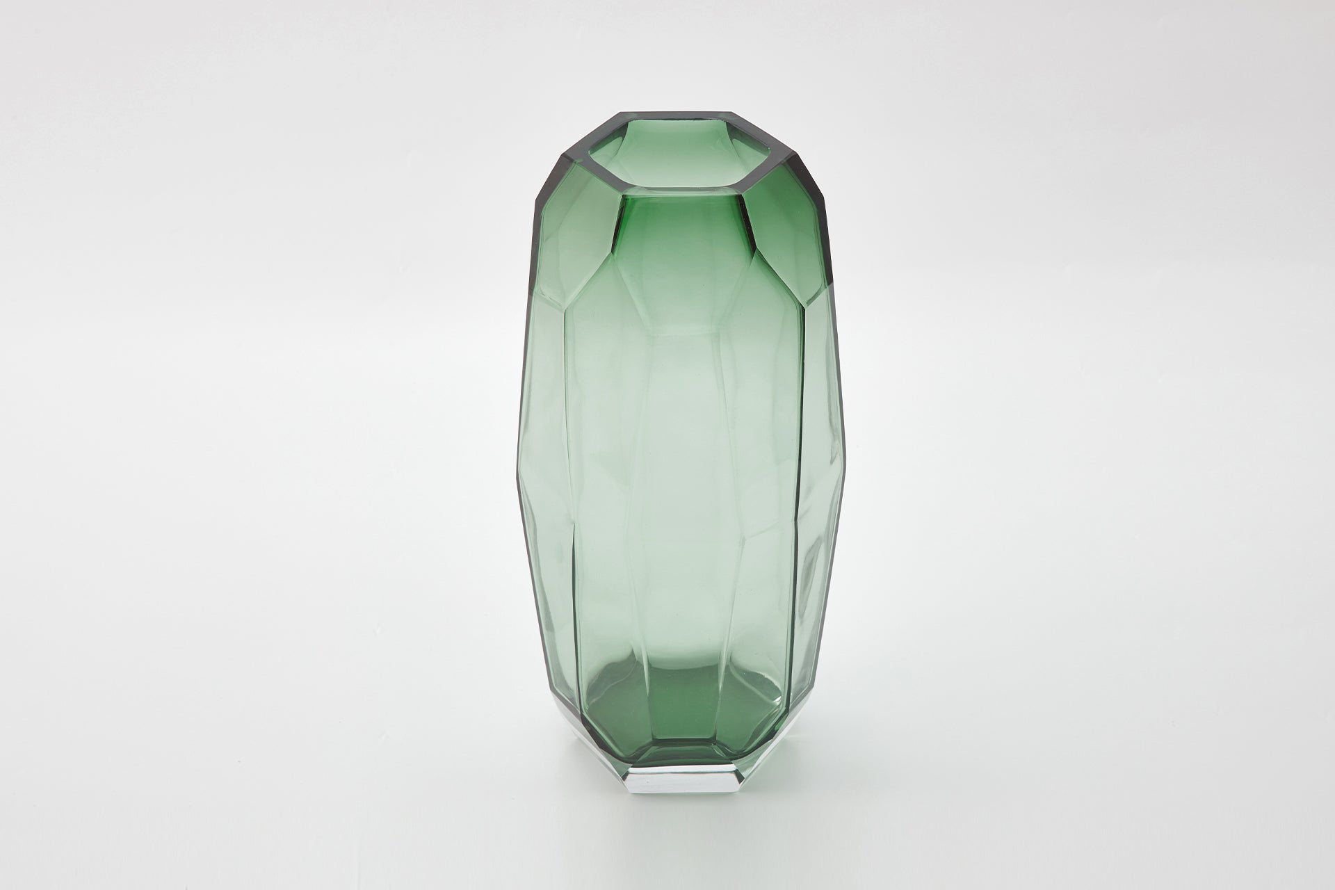THE FOUNDRY RADIANT VASE POLISHED EMERALD TALL