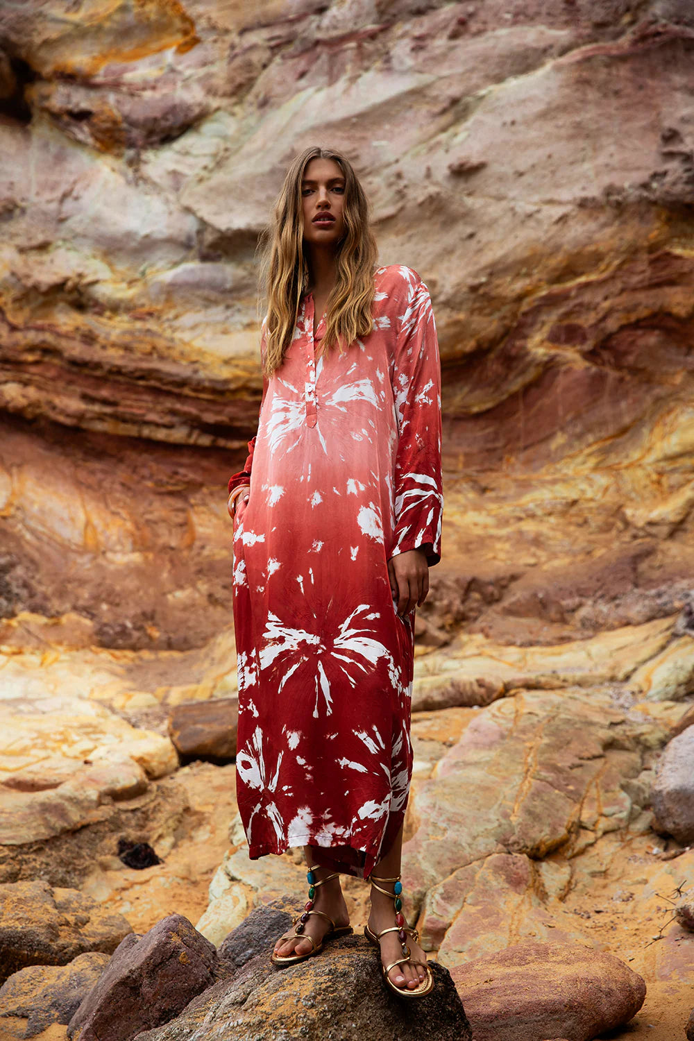 ONESEASON LLEW MAXI MARRAKESH TERRACOTTA