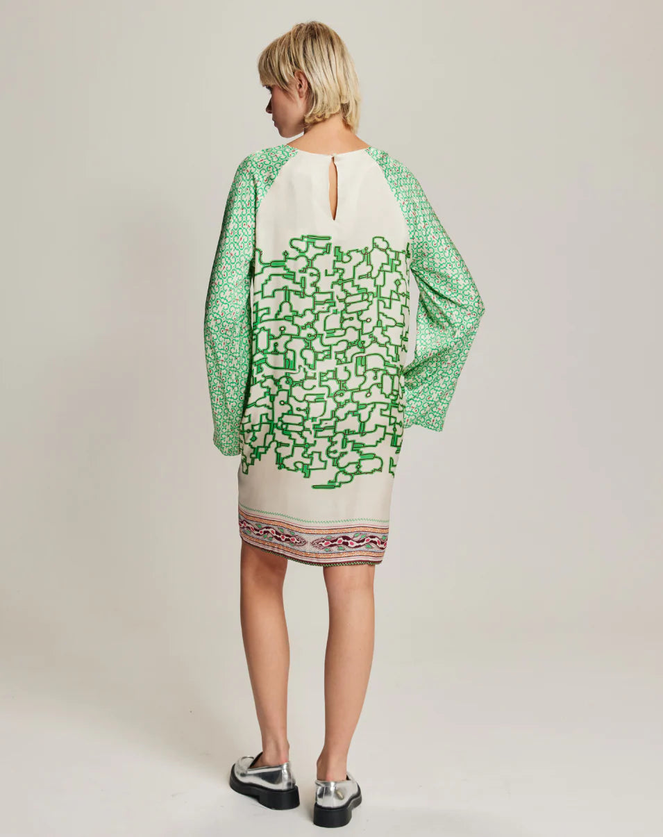 ME369 ALANI BOAT NECK MINI DRESS SHIPIBO