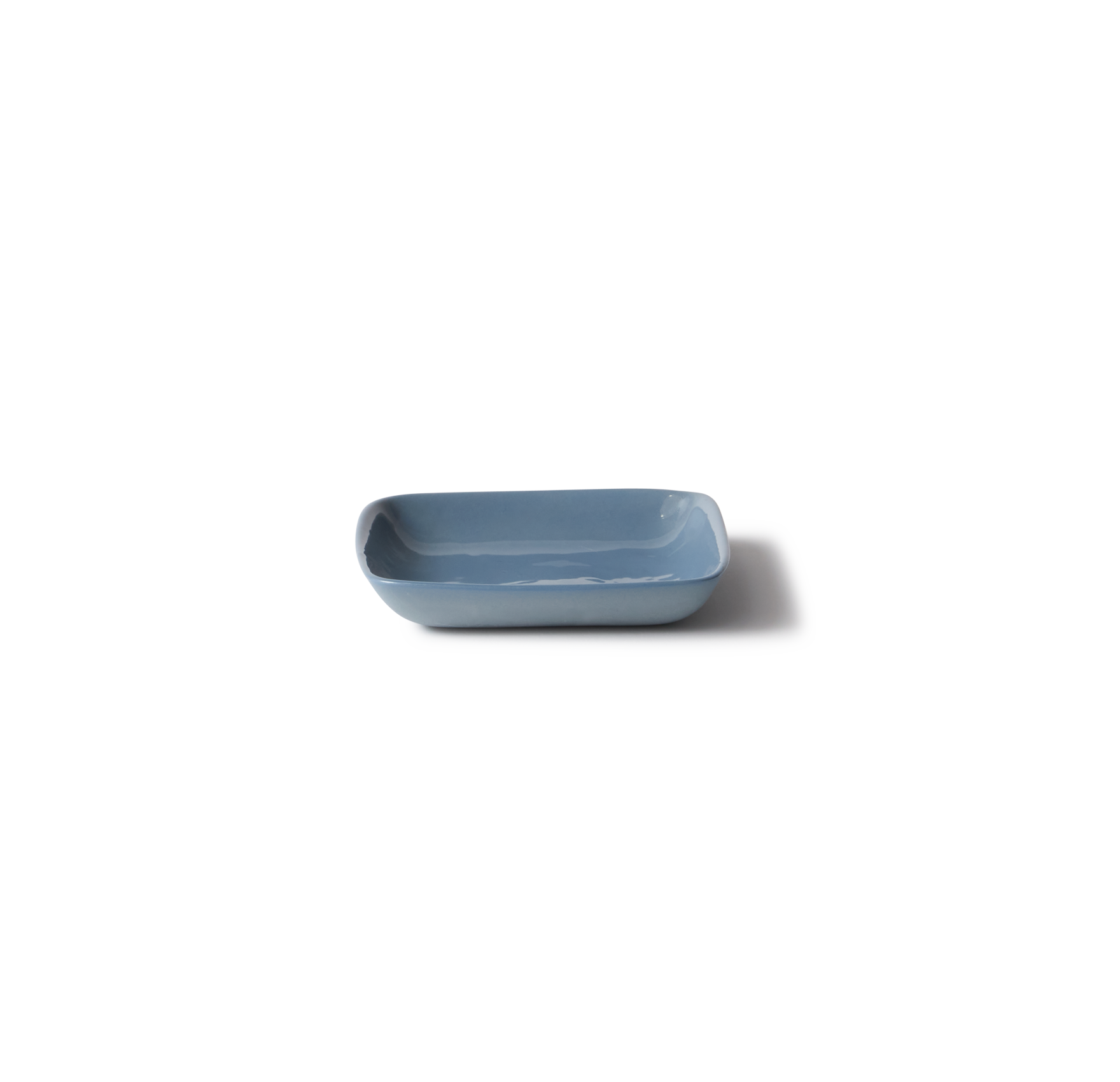 MUD SQUARE PLATTER SMALL STEEL