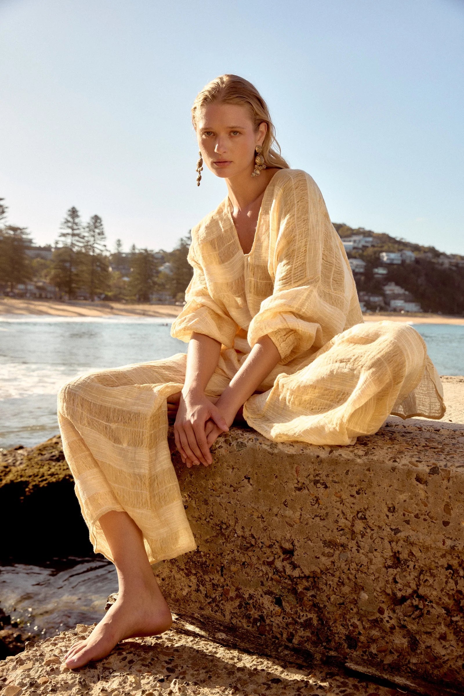 ESTILO EMPORIO DOCEZZA DRESS TELA ATENA YELLOW