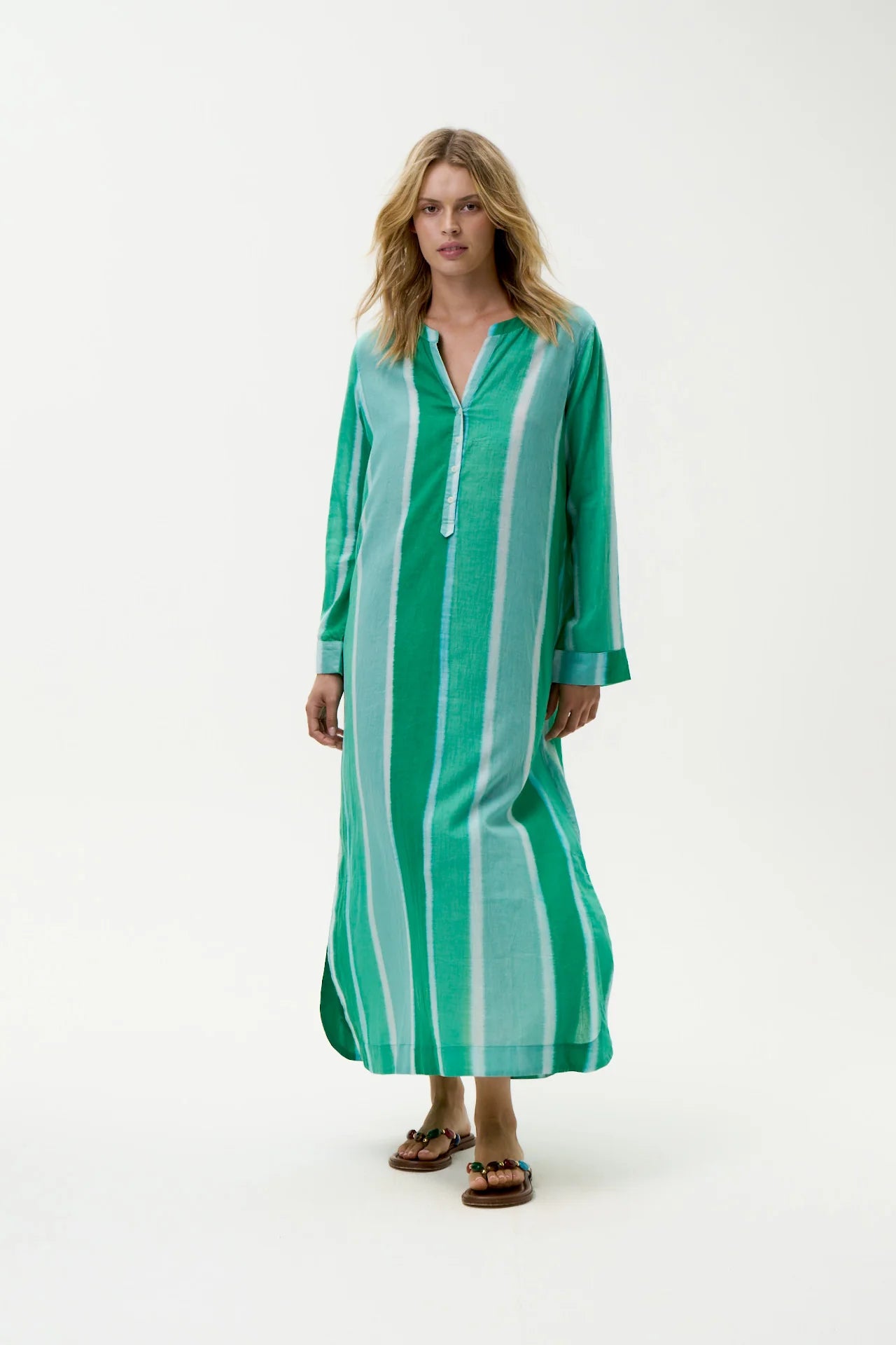 ONESEASON BAZAAR STRIPE MOROCCAN STRIPE GREEN