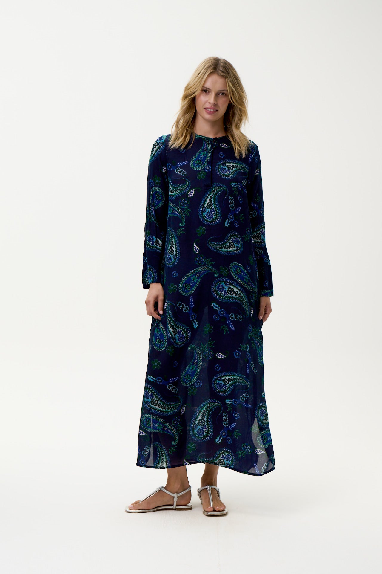 ONESEASON LONG GENIE HANALEI BAY NAVY PAISLEY