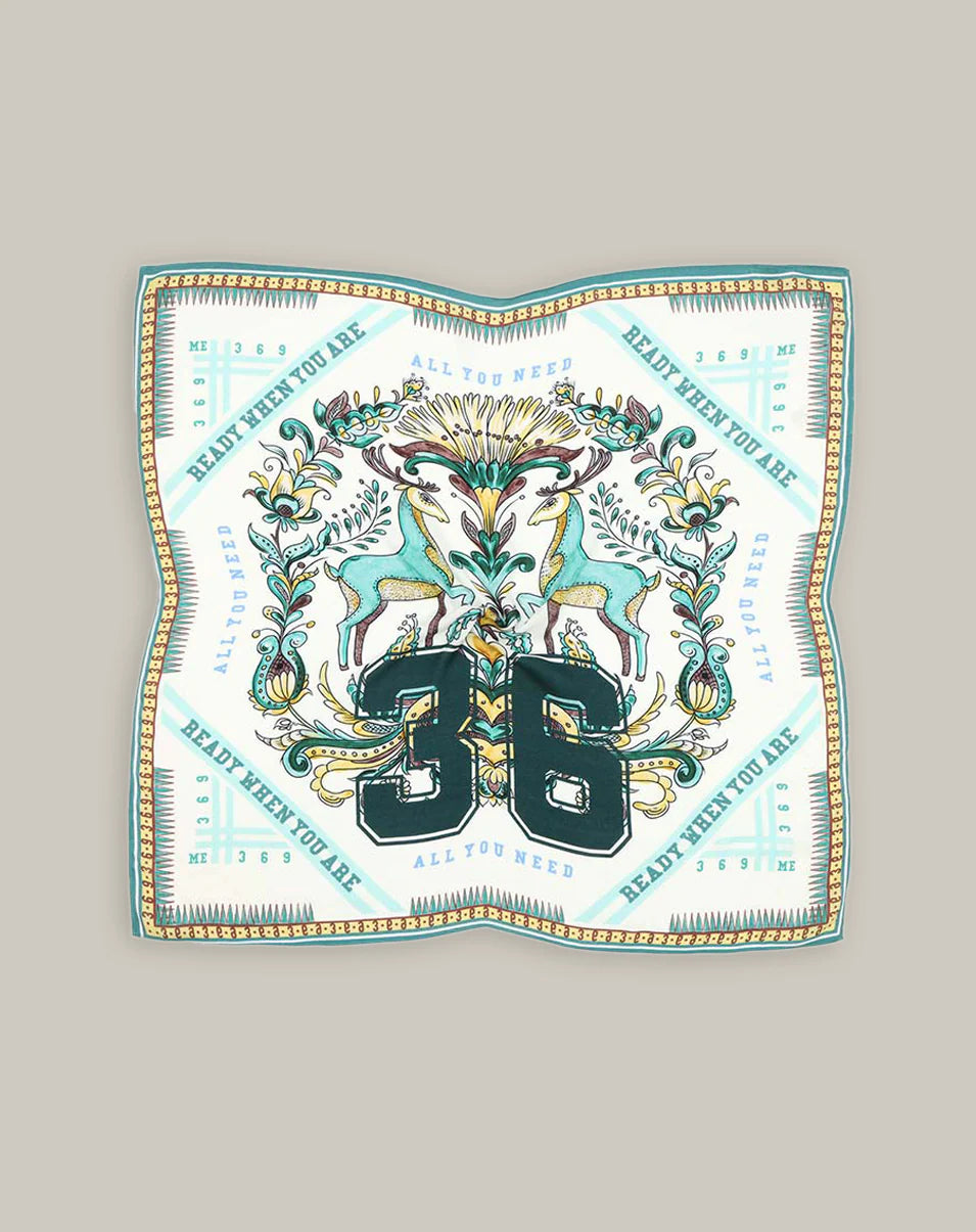 ME369 SARA HEADKERCHIEF SPORTY JADE