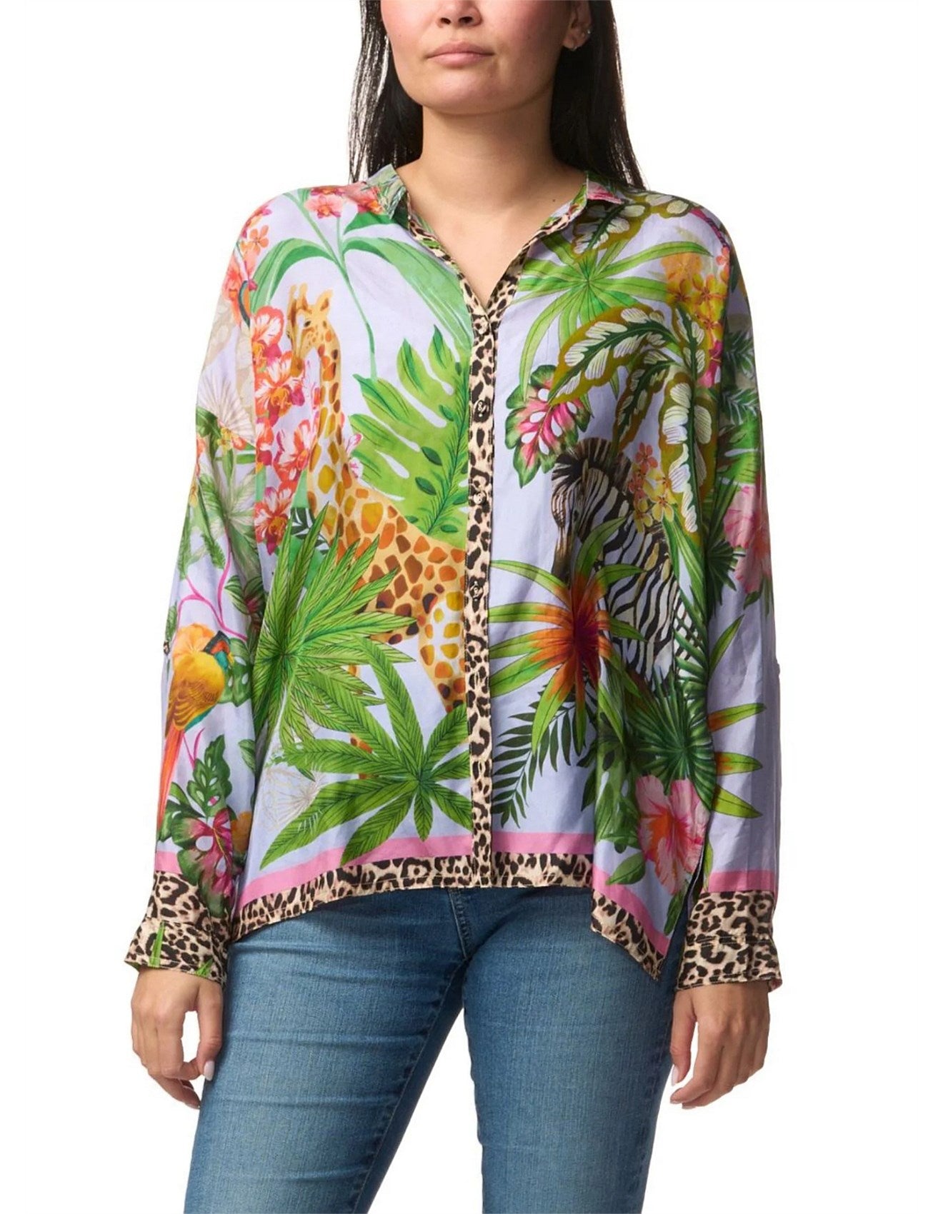 JOHNNY WAS AUDREY OVERSIZED BLOUSE BELLINA