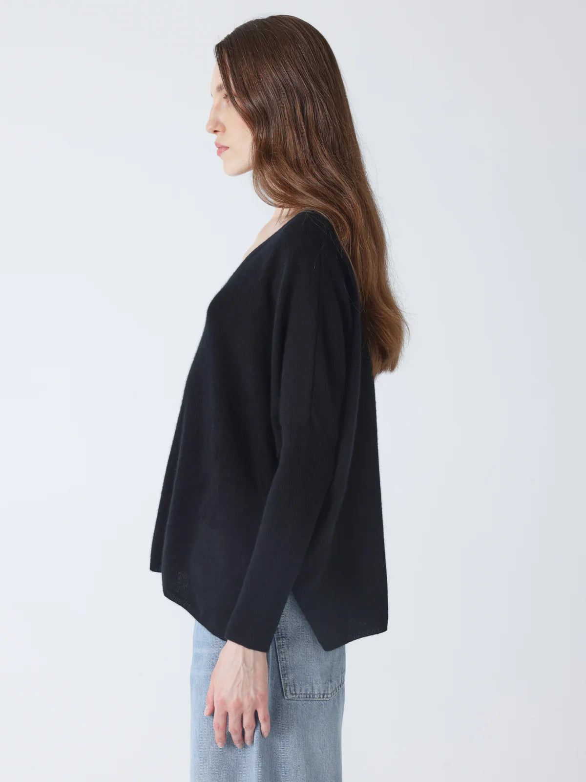 ABSOLUT CASHMERE CAMILLE KNIT BLACK
