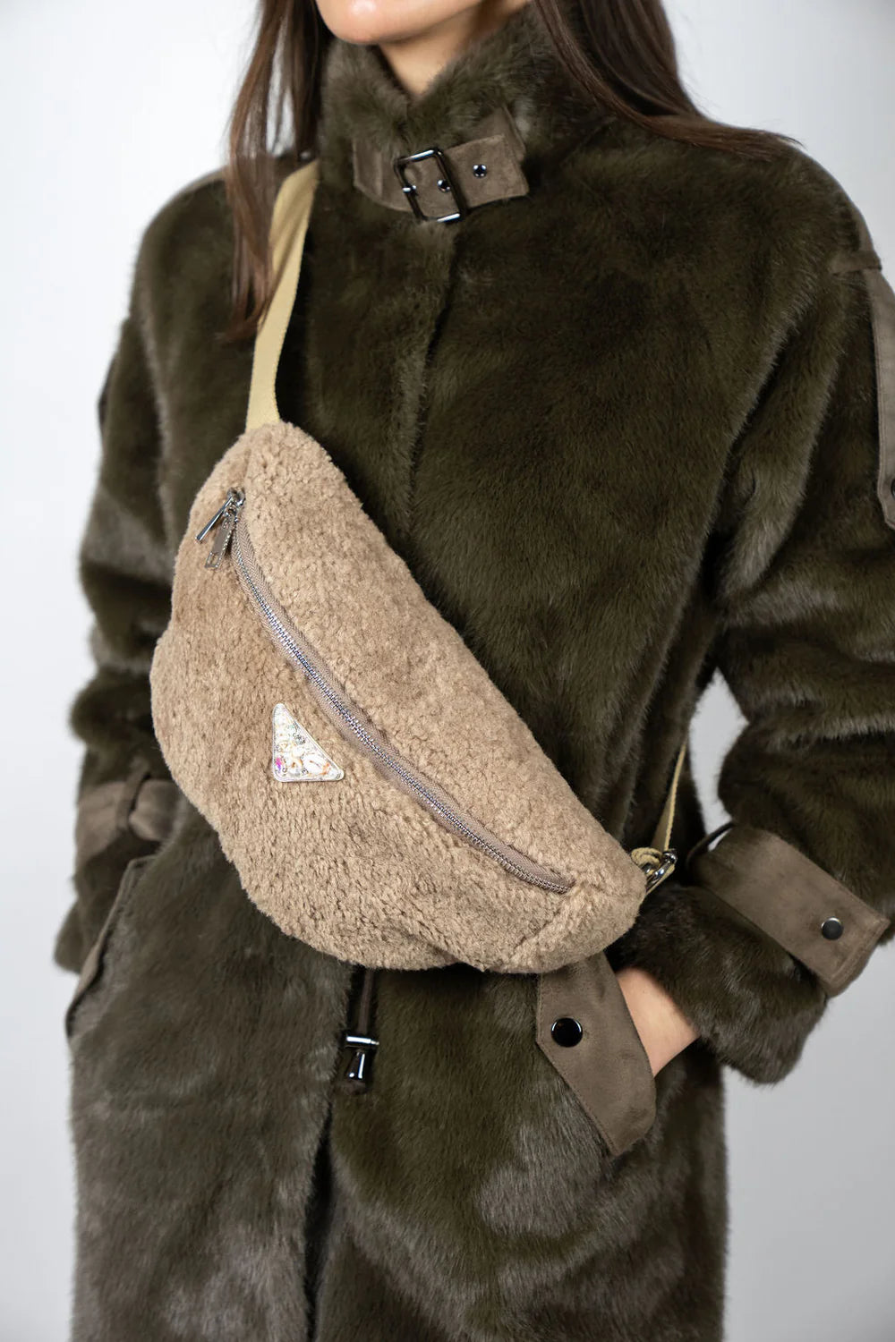 ANGEL WINGS CHICA CHICA COAT CHOCOLATE
